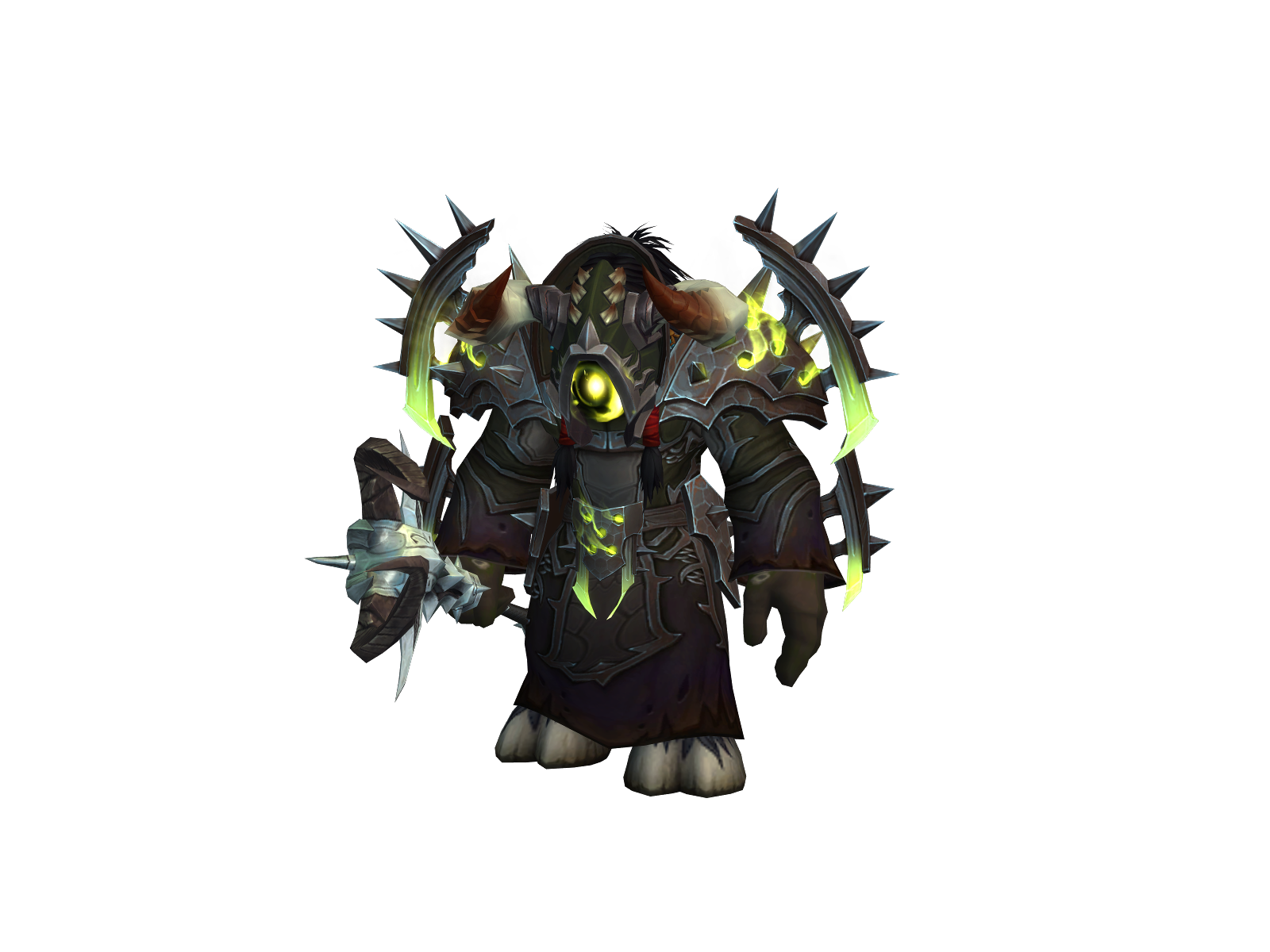 Beefliction 3D character render