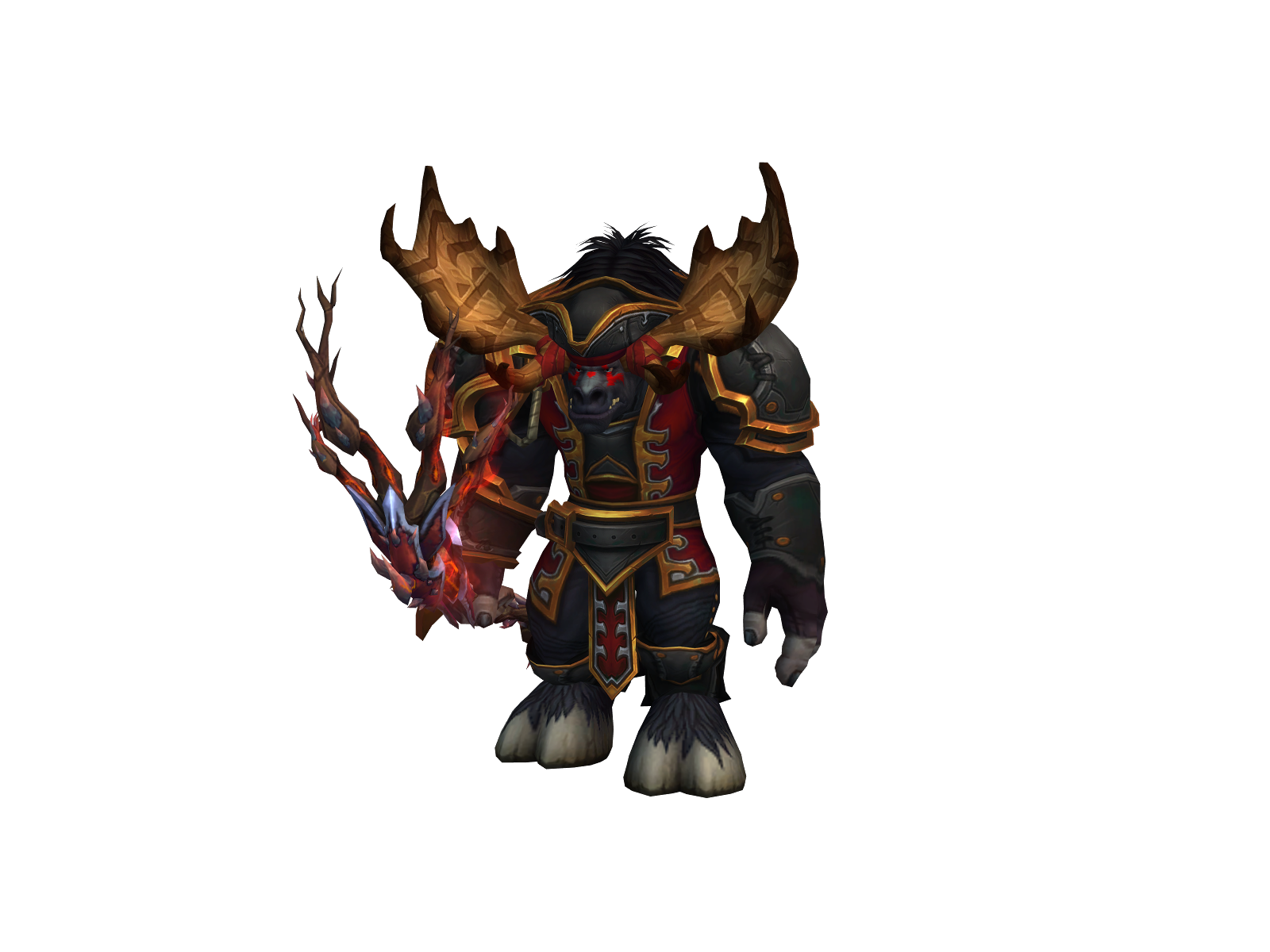 Moosewraps 3D character render