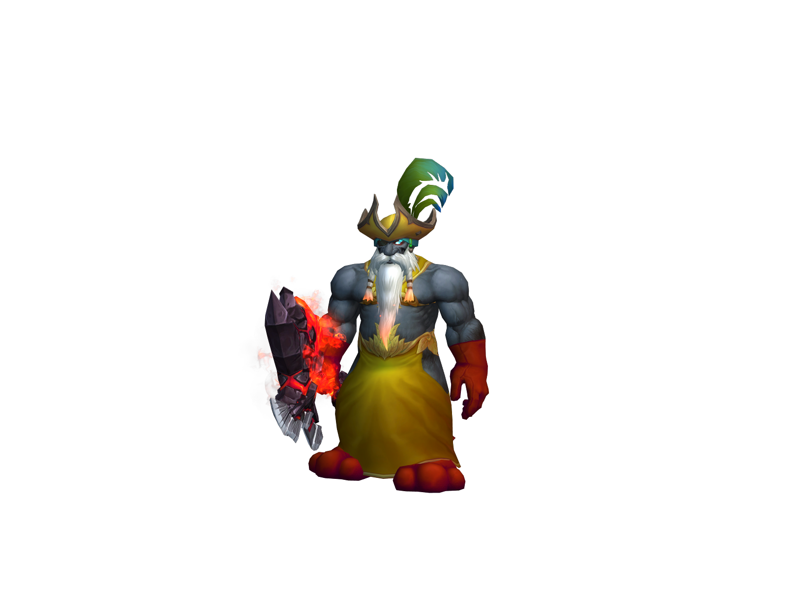 Dalseonggo 3D character render