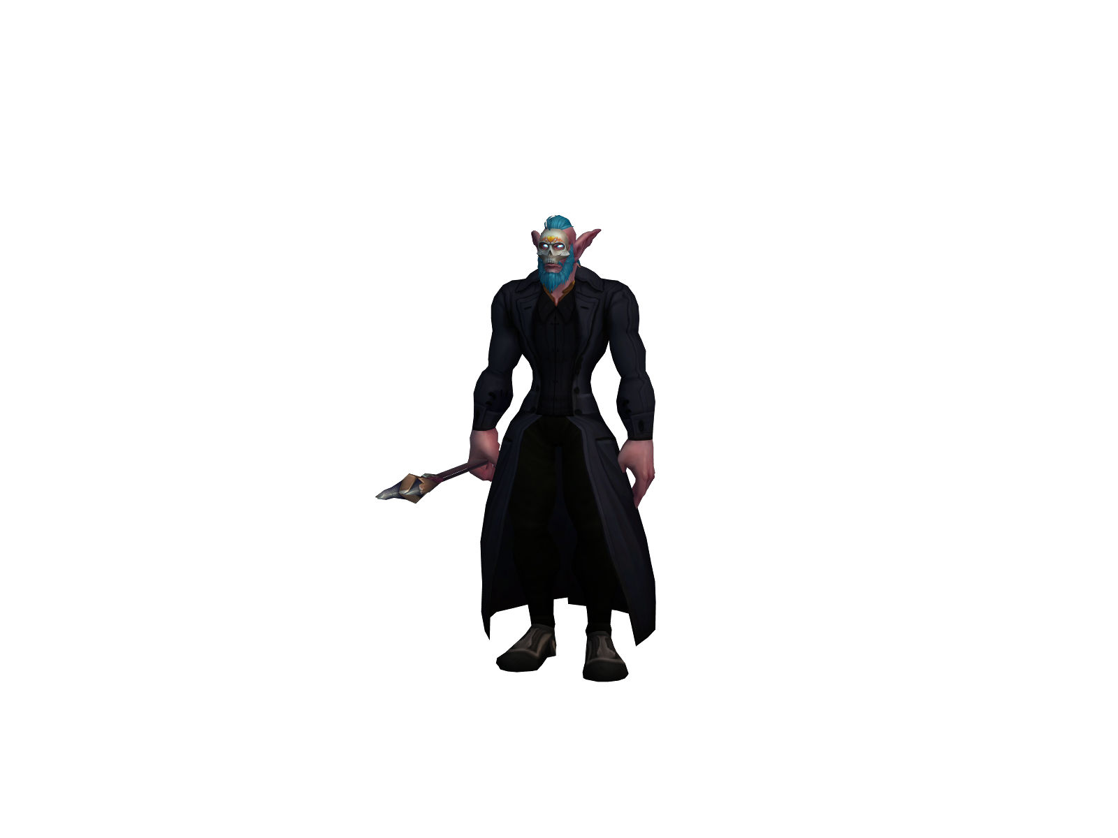 Tozen 3D character render