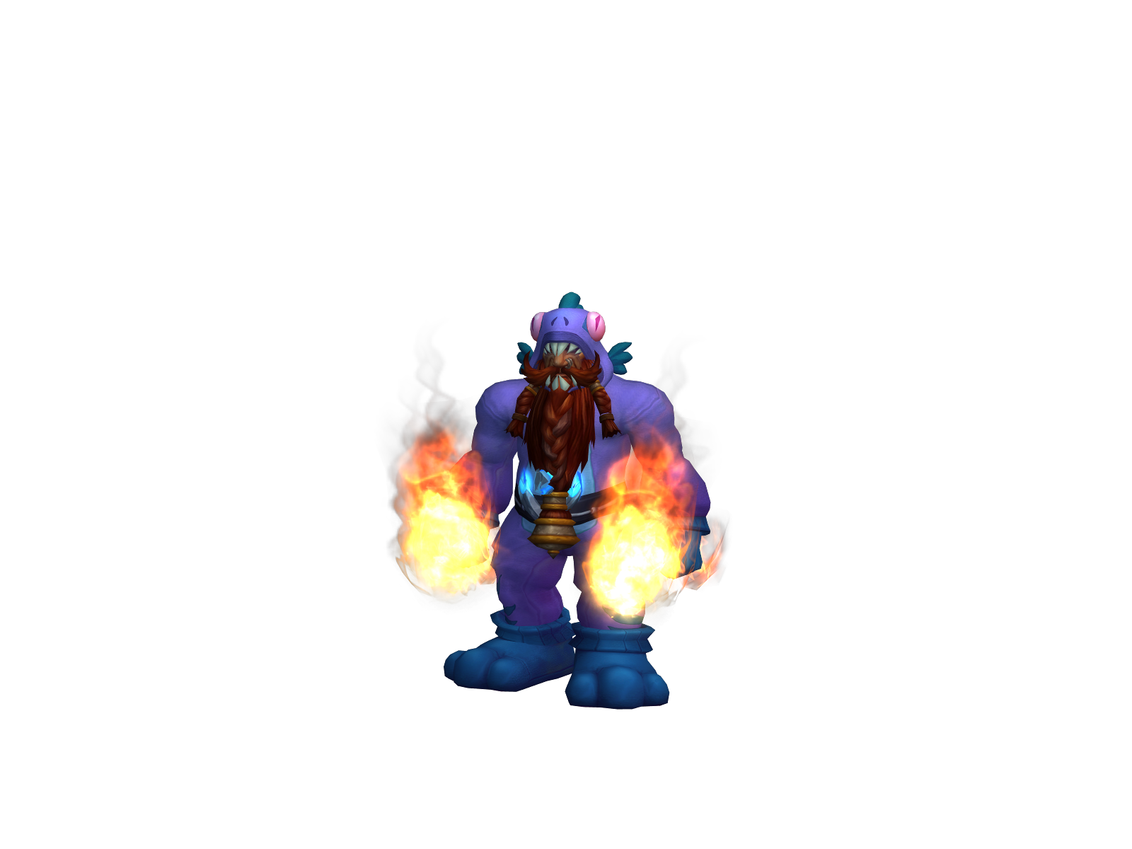 Gilleyg 3D character render
