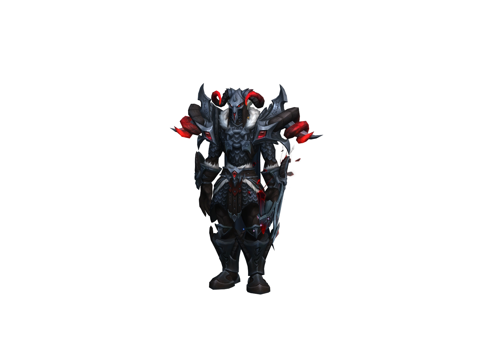Denath 3D character render
