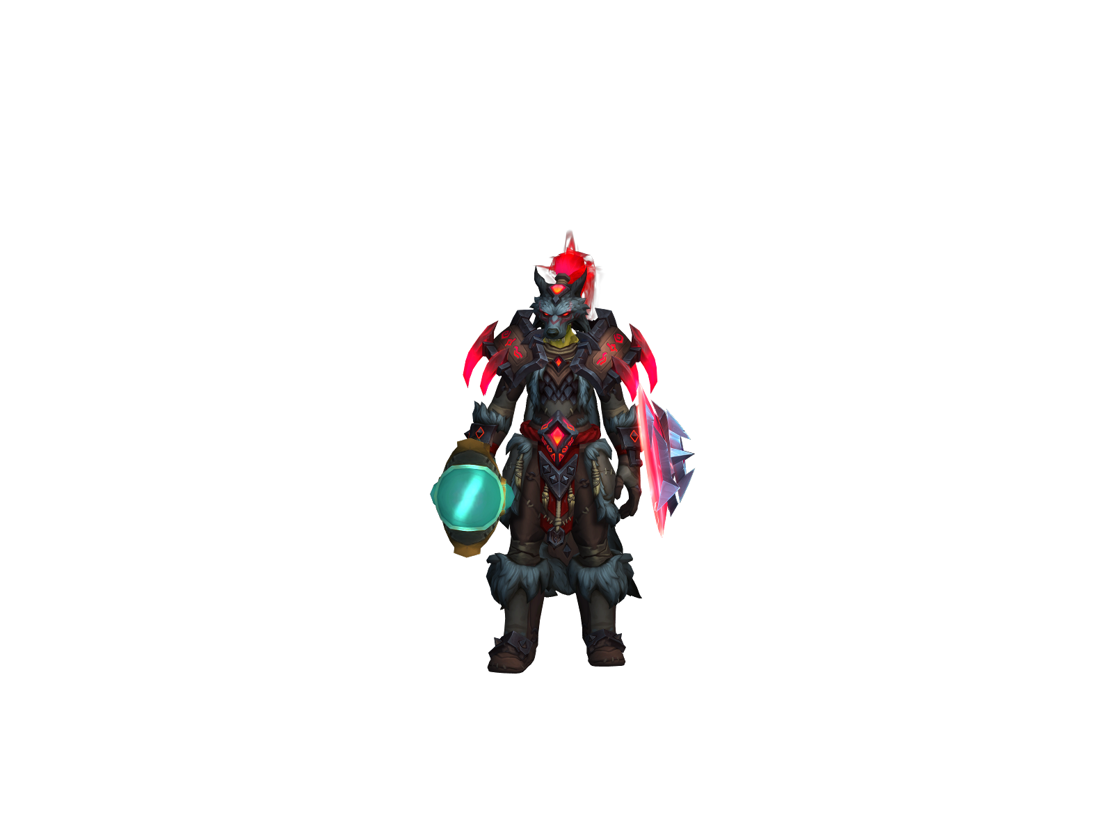 Feelinsparky 3D character render