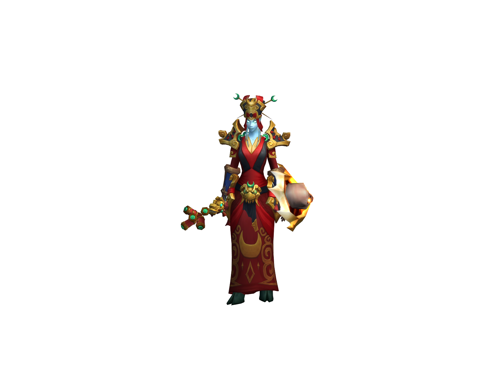 Yuhooly 3D character render