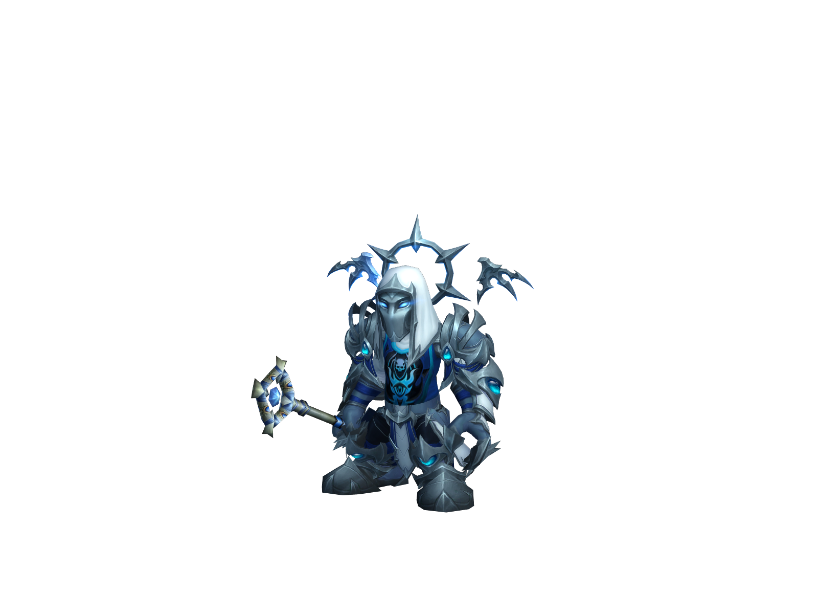 Moanskeet 3D character render