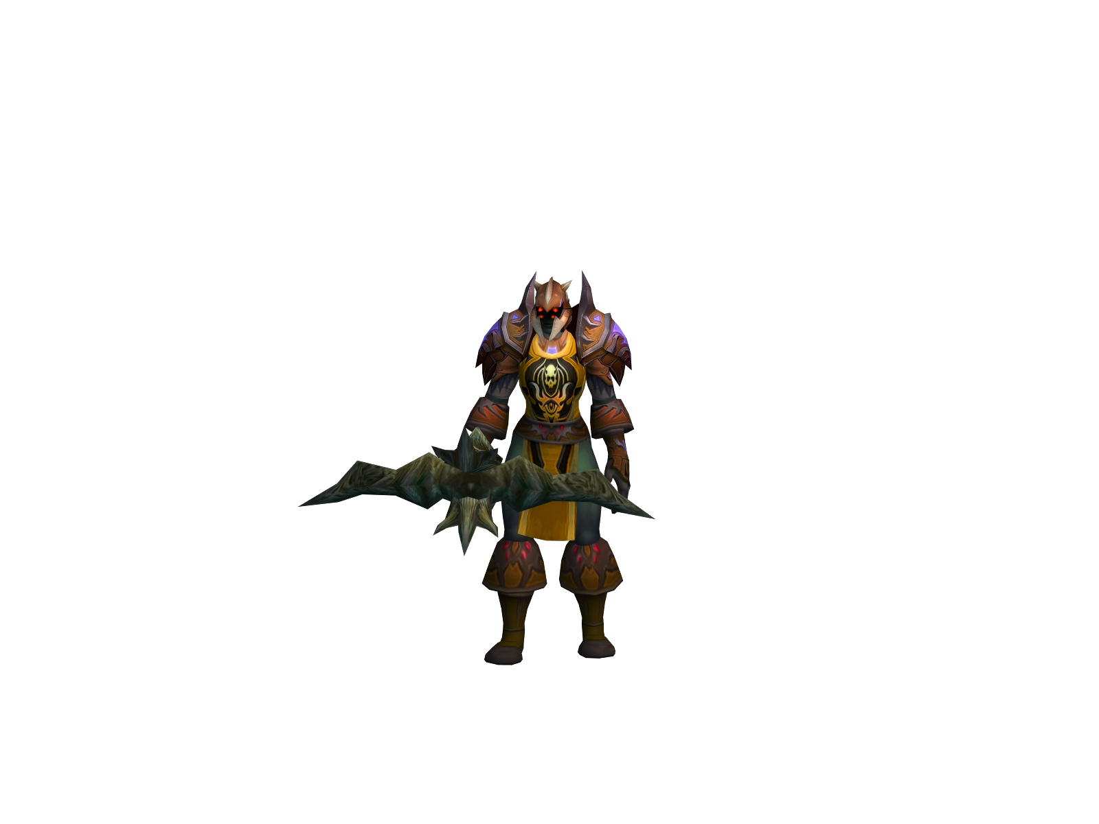 Uwux 3D character render