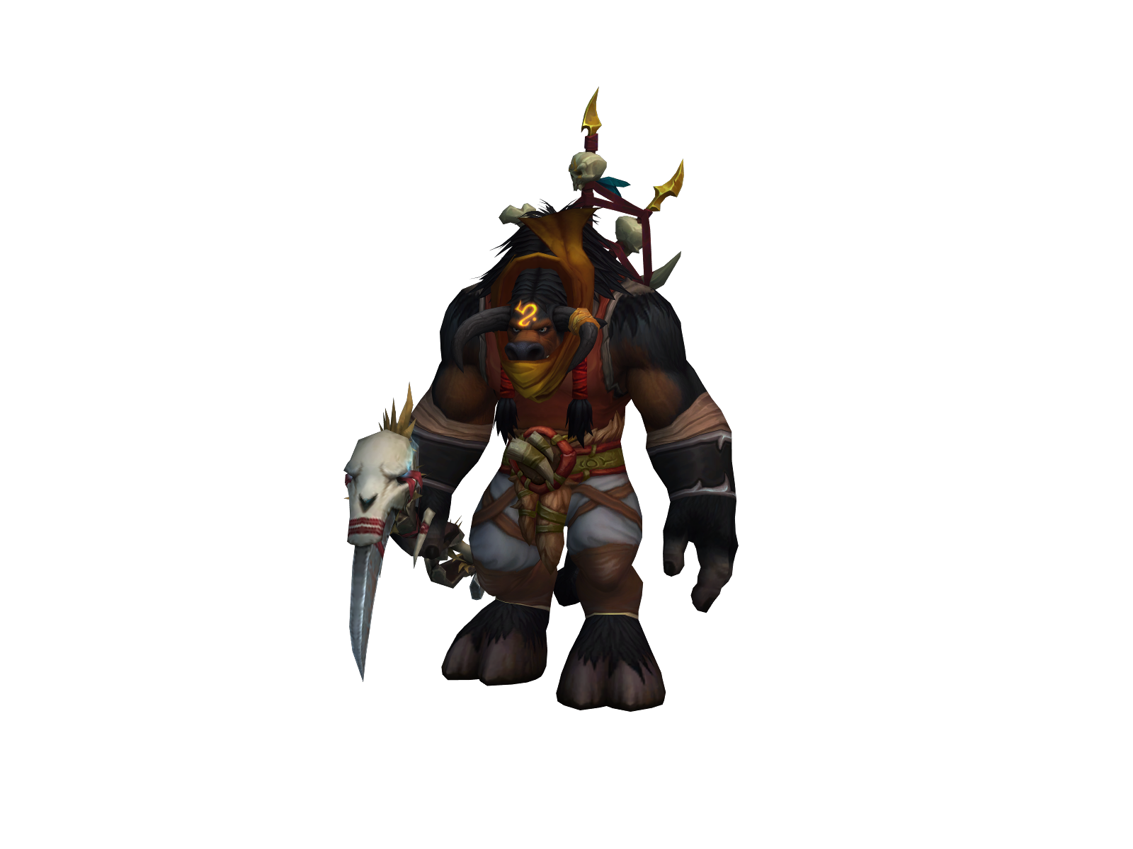 Darksteak 3D character render