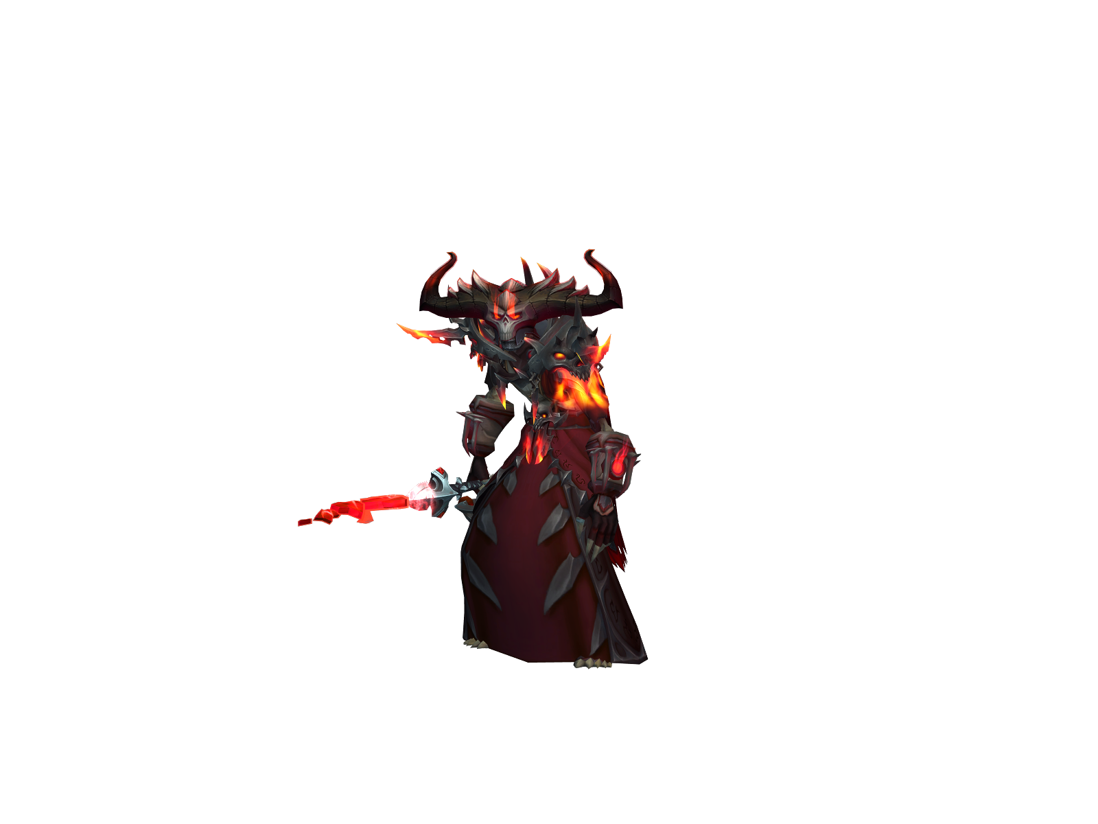 Destructio 3D character render