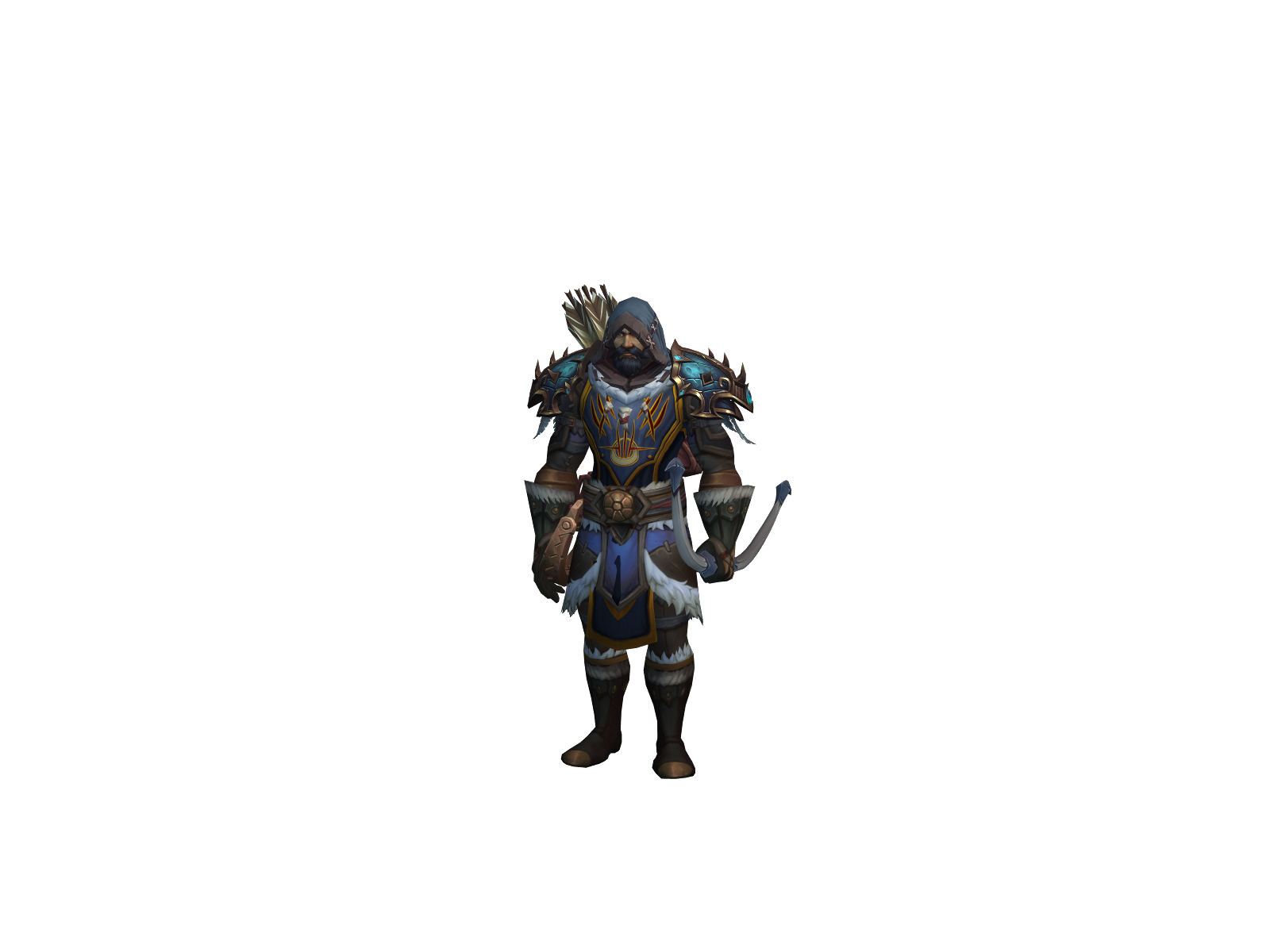 Masstiff 3D character render