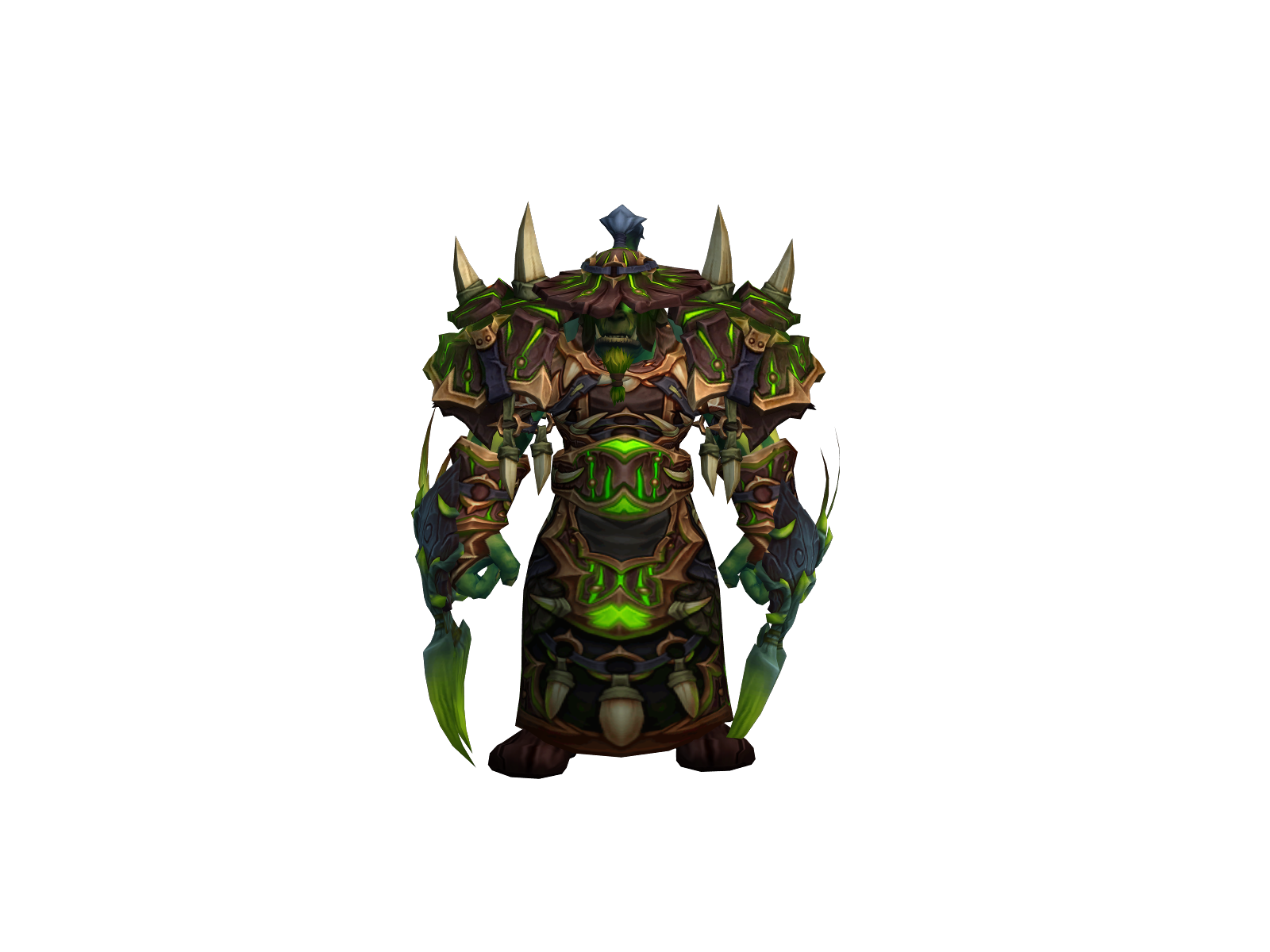Weediabrado 3D character render