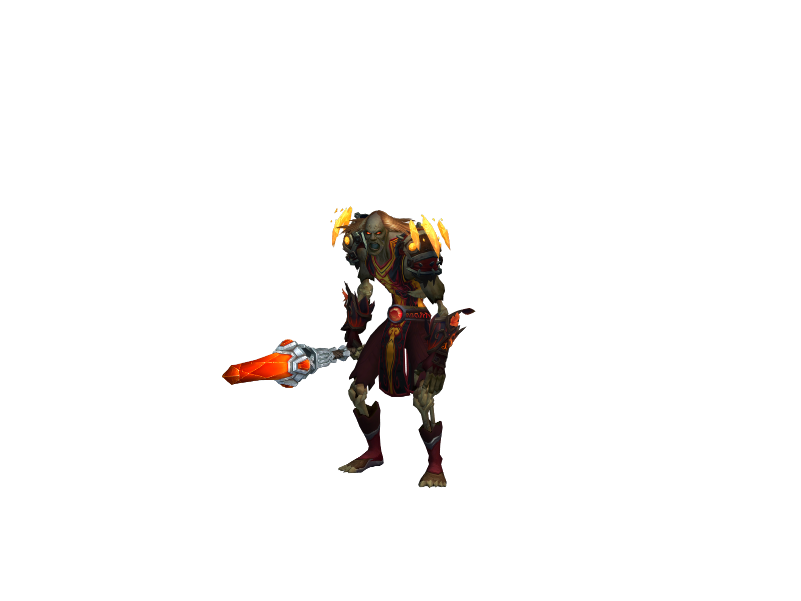 Fuegomanx 3D character render
