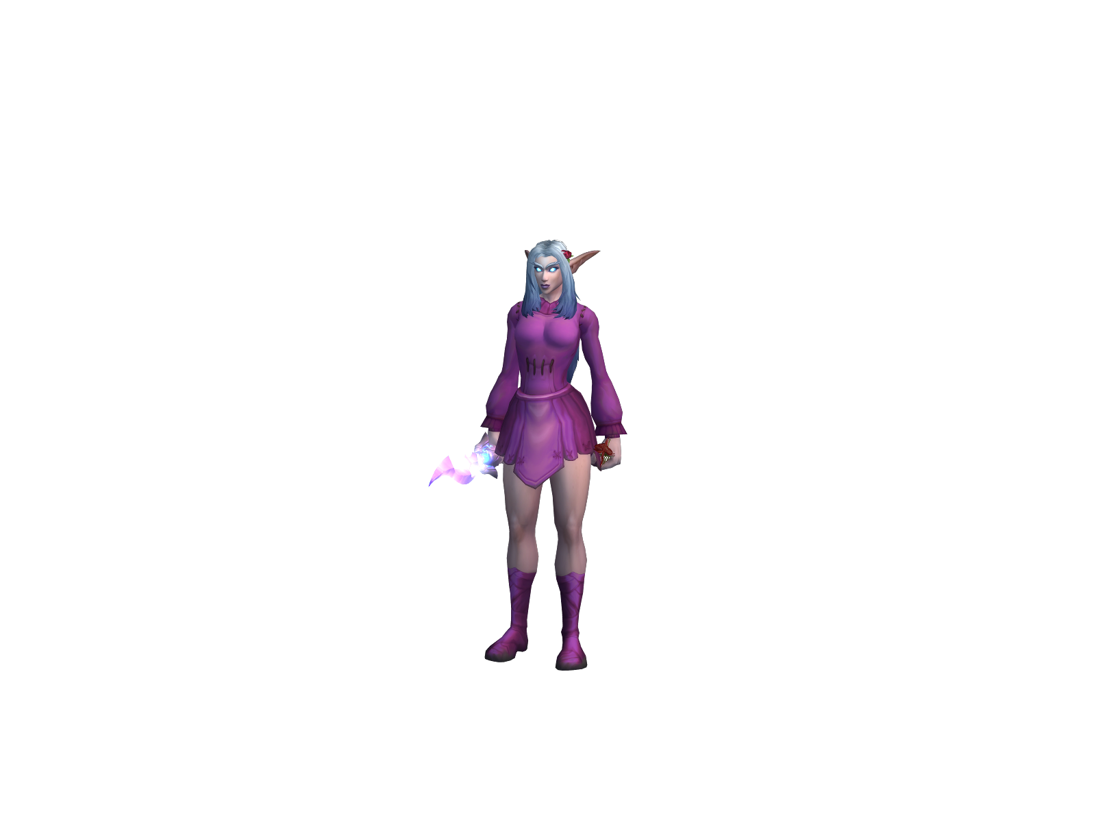 Nvir 3D character render