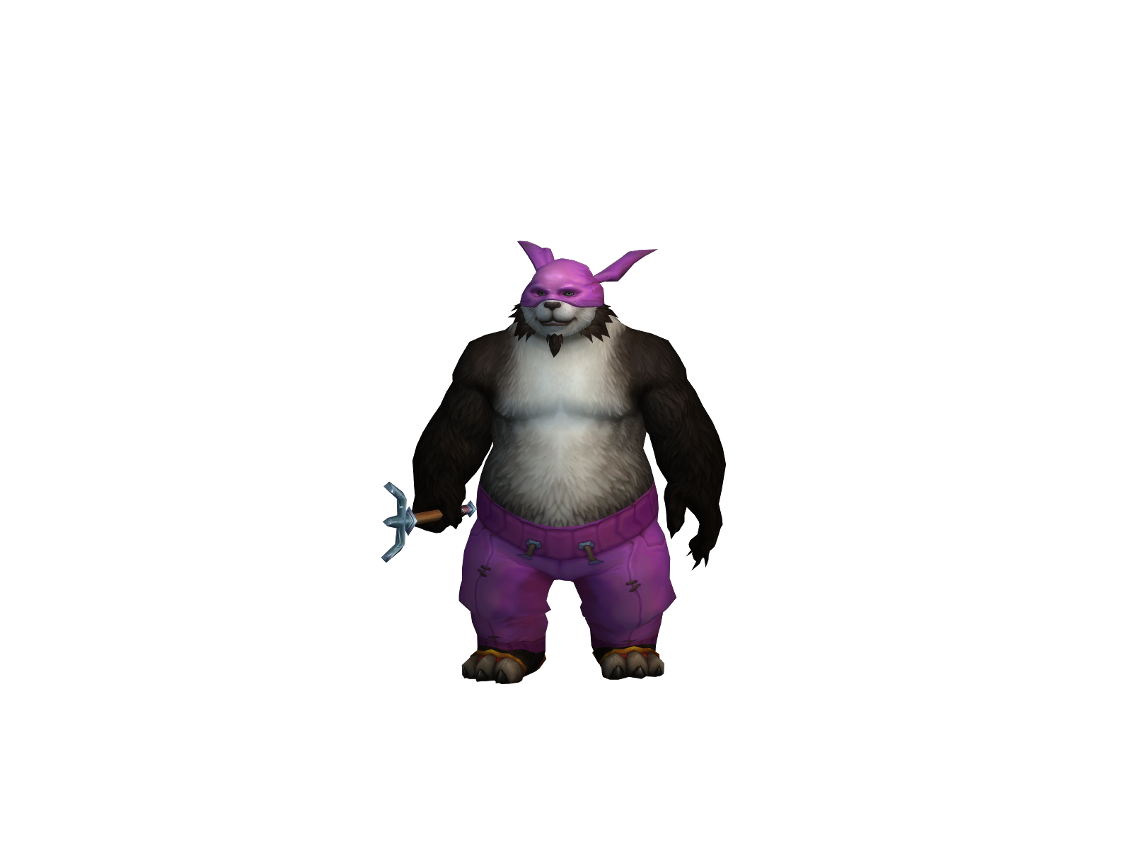 Panmozzi 3D character render