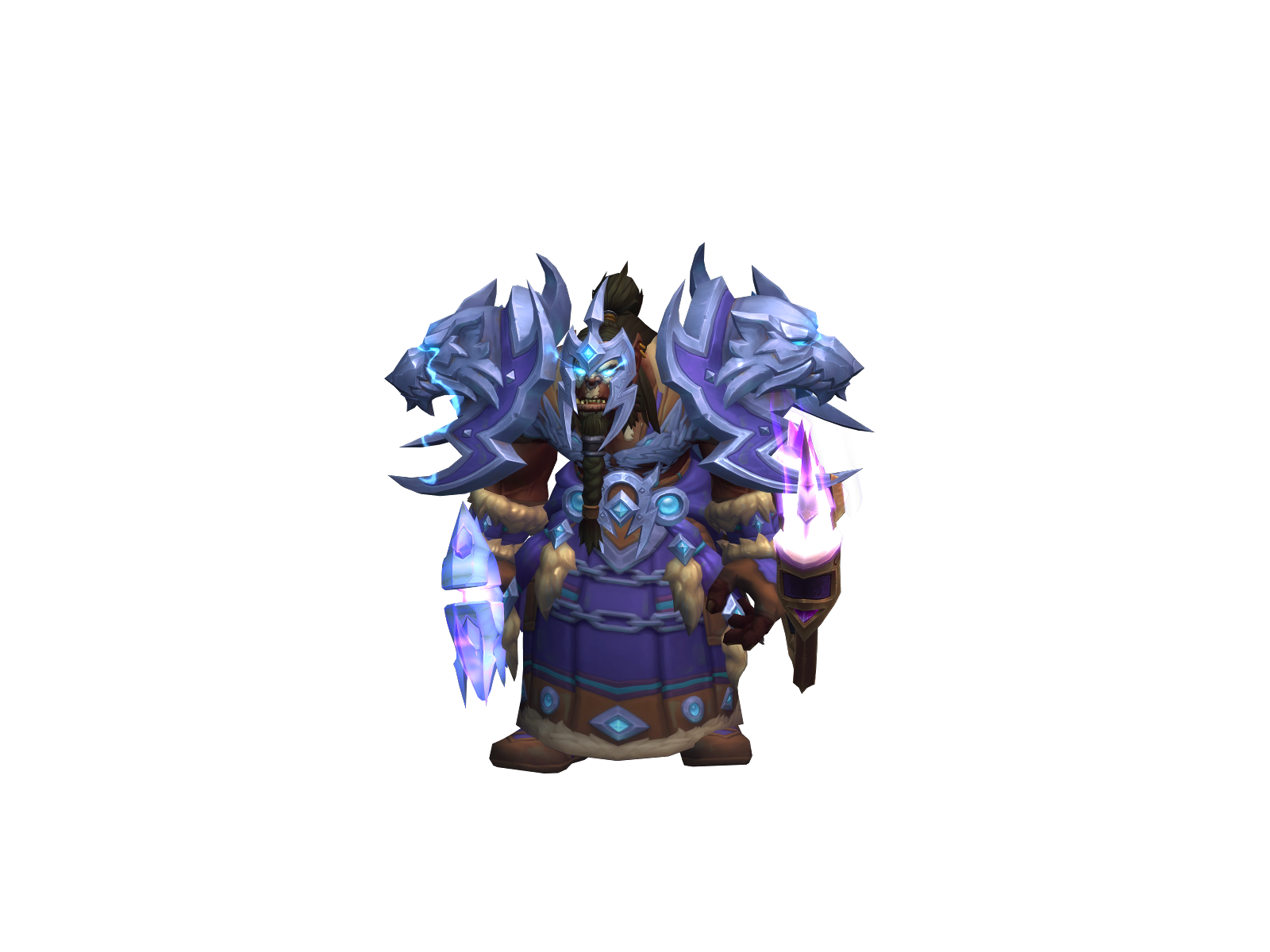 Maddshaman 3D character render