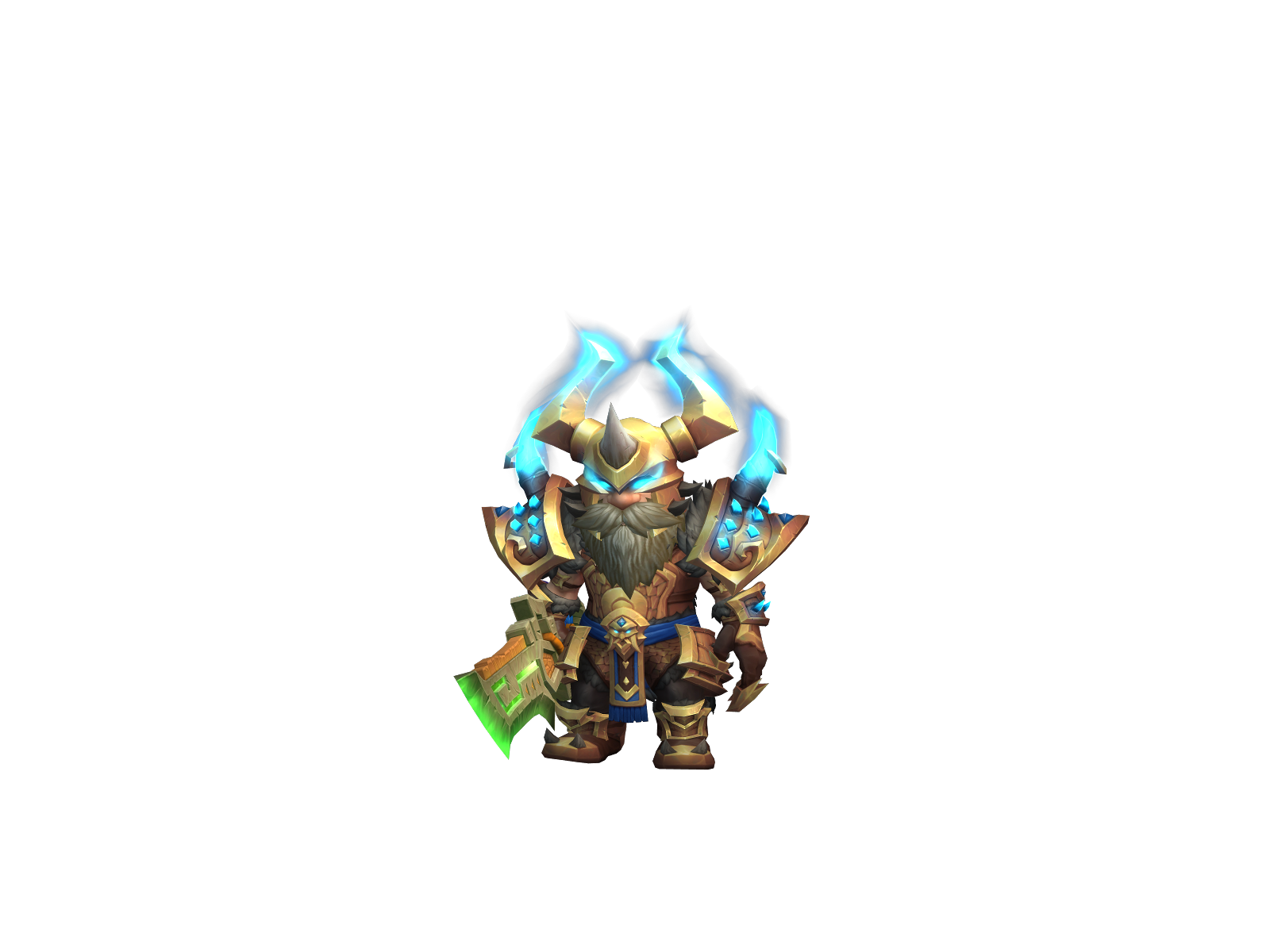 Wär 3D character render