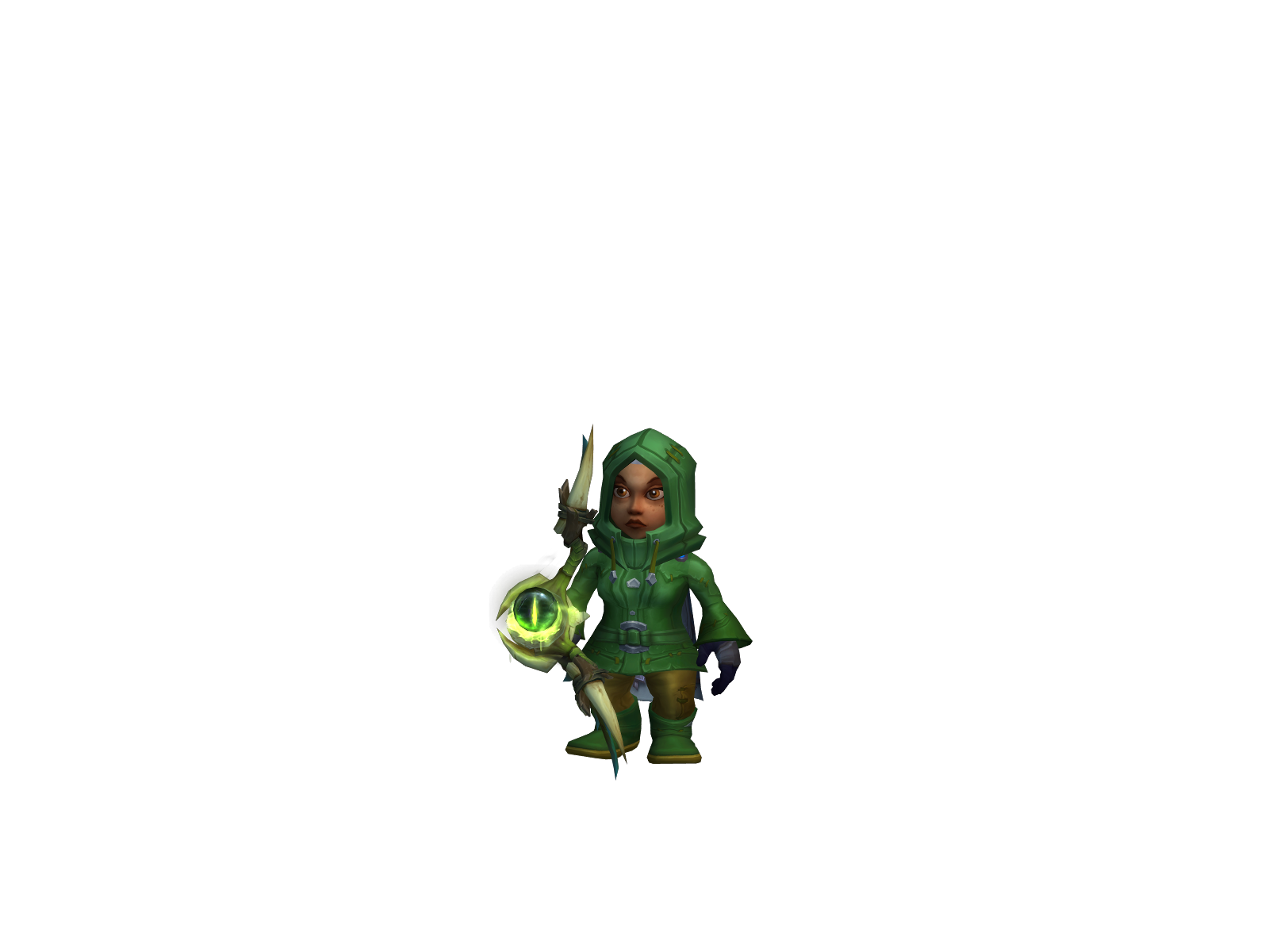 Appleball 3D character render