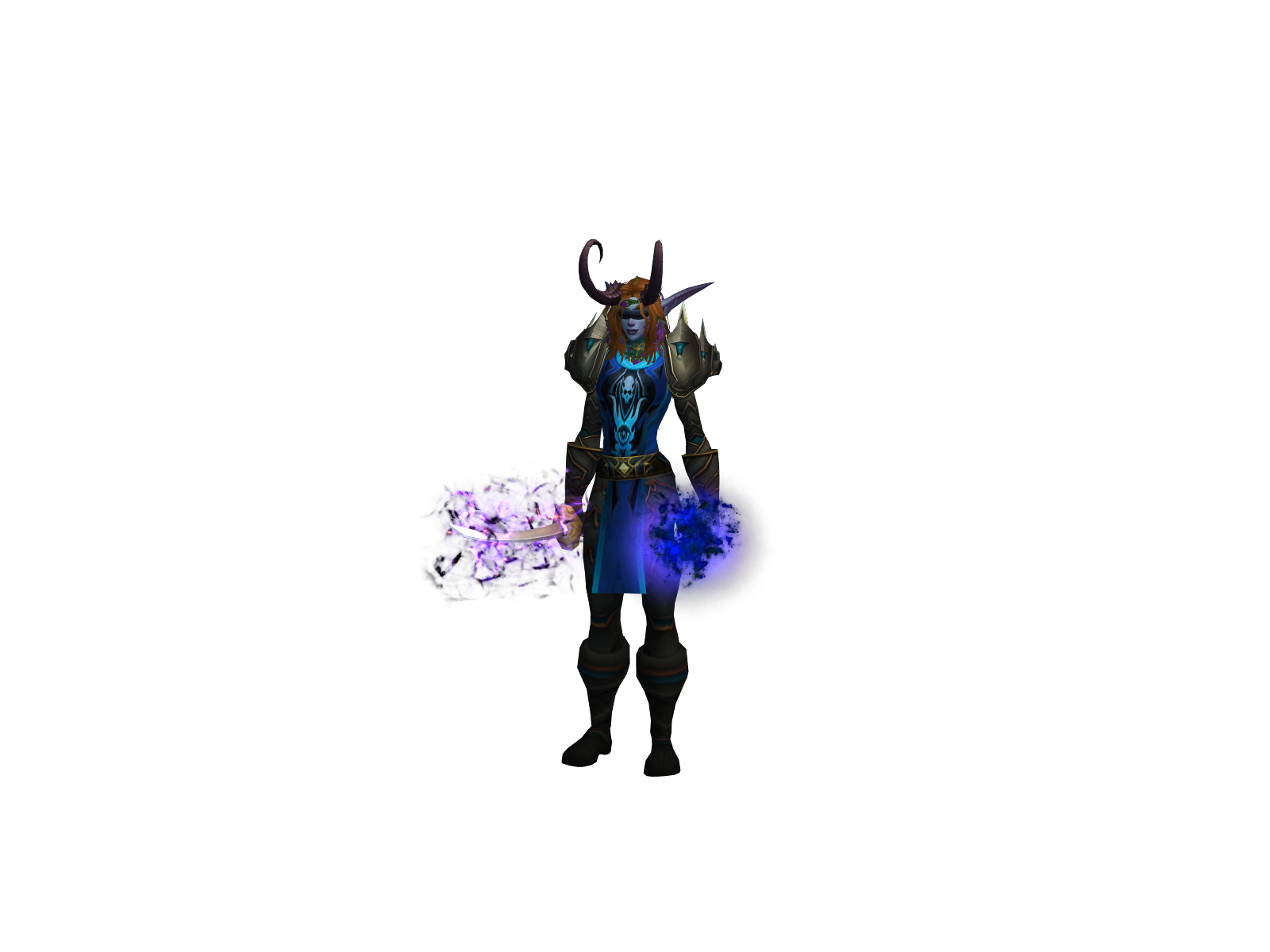 Twochromies 3D character render