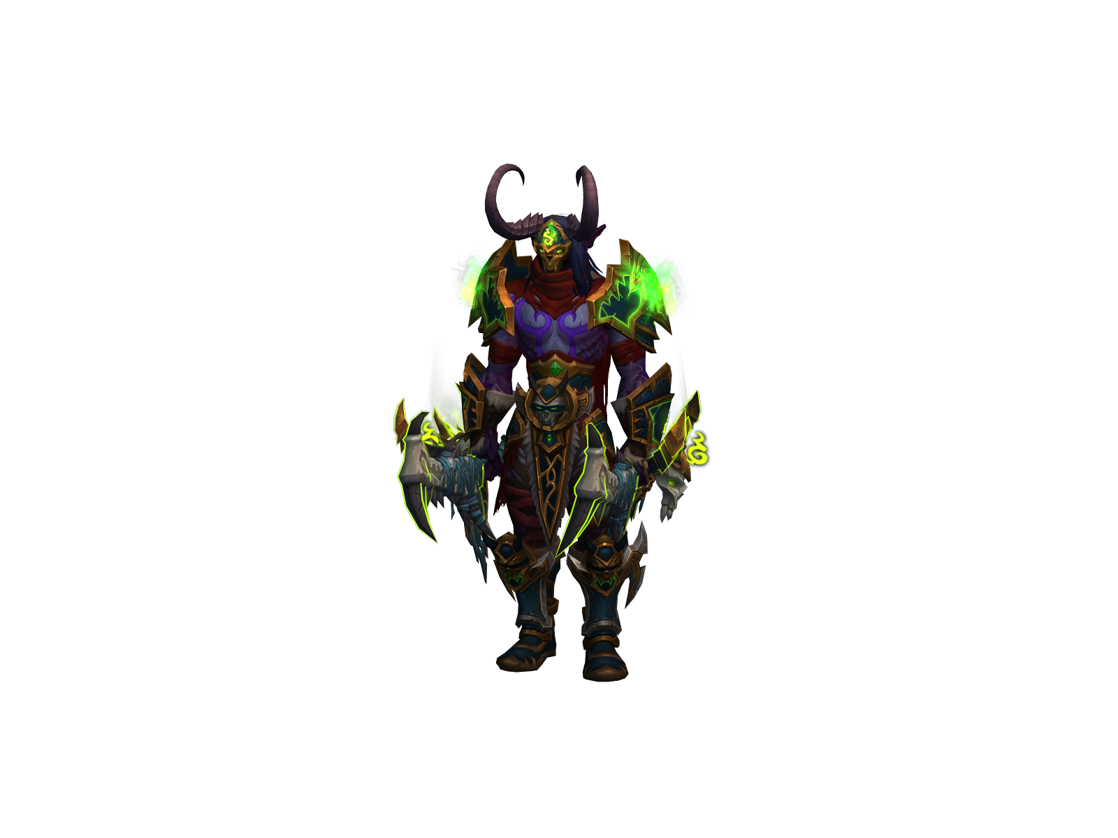 Desmong 3D character render