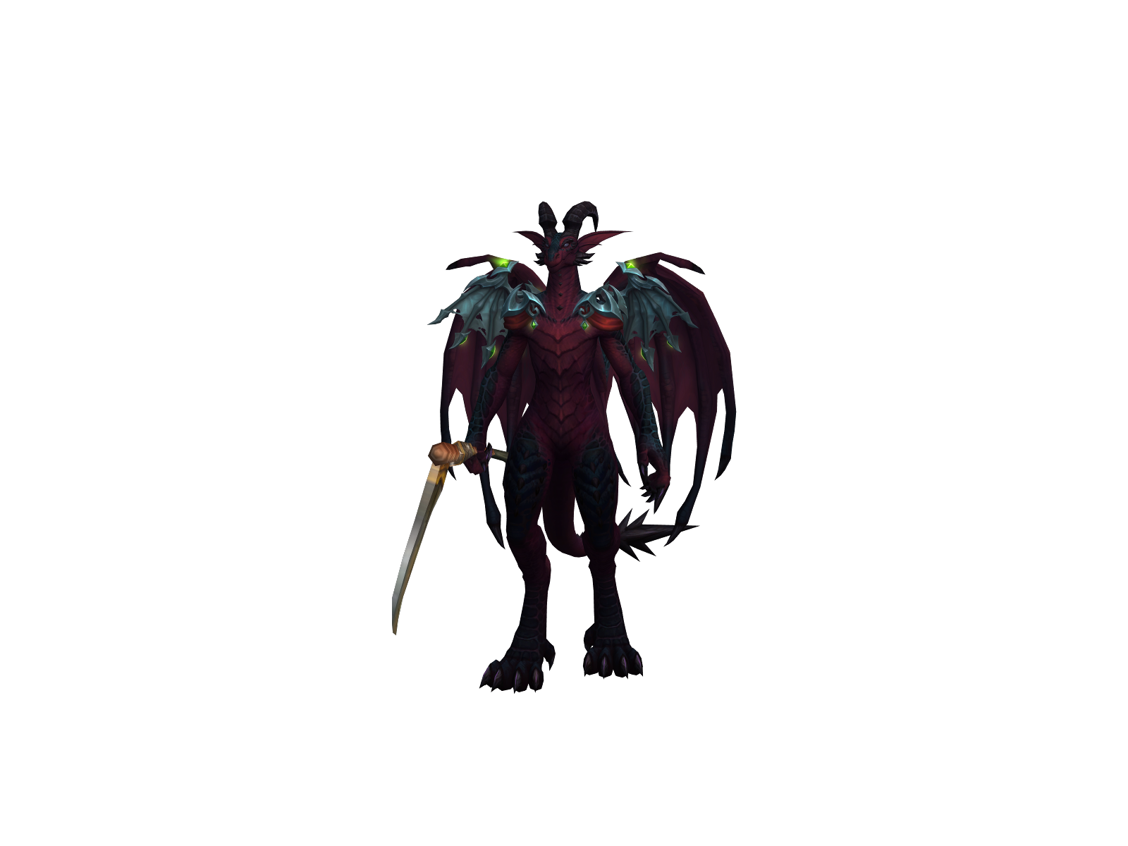 Bighornee 3D character render