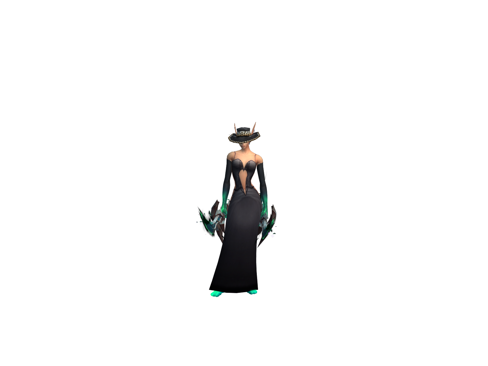 Naedra 3D character render