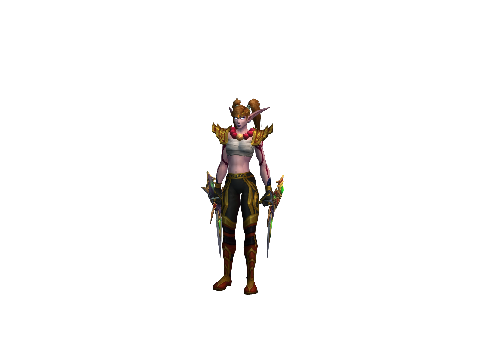 Styled 3D character render