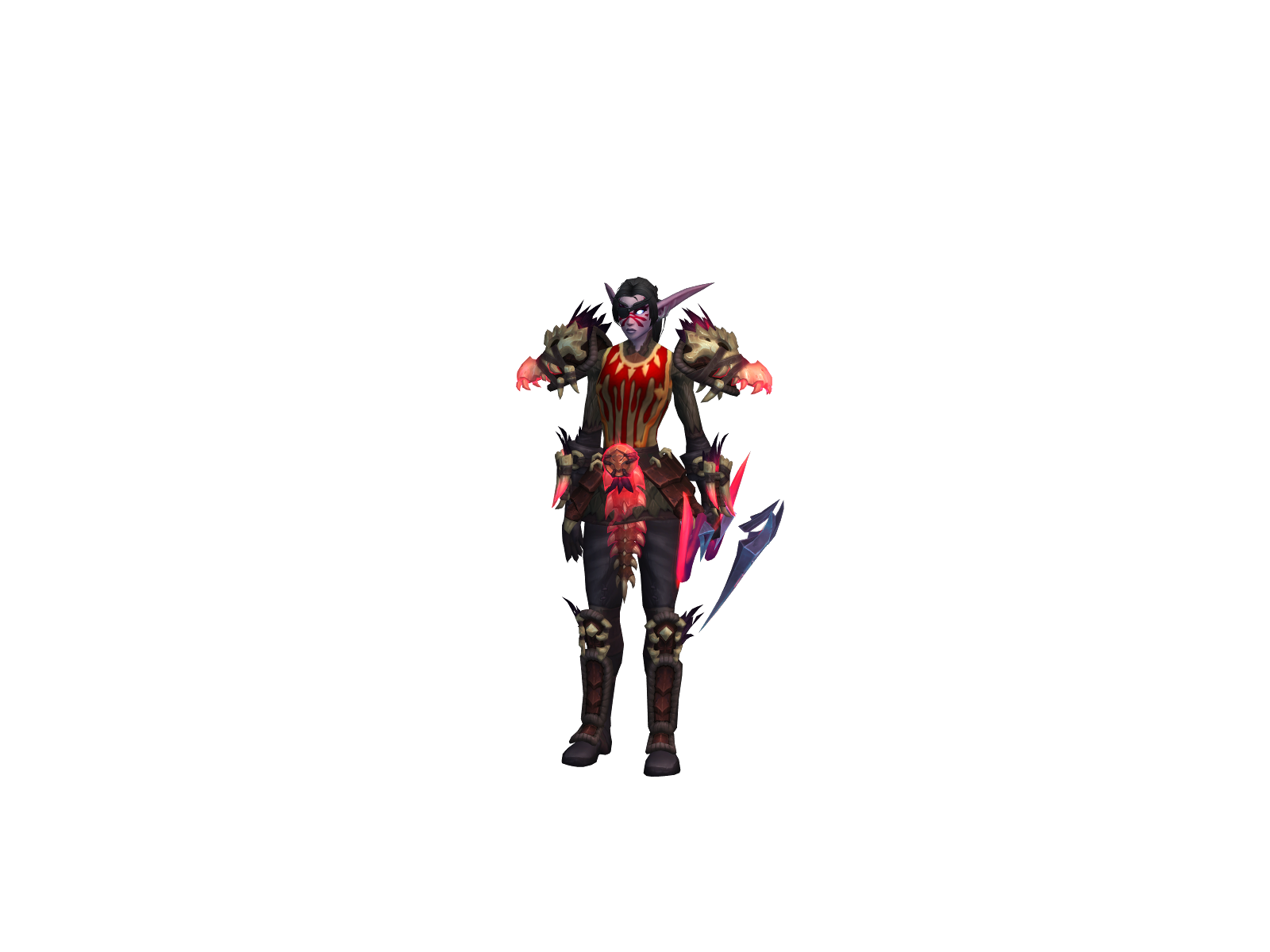 Sinqueh 3D character render