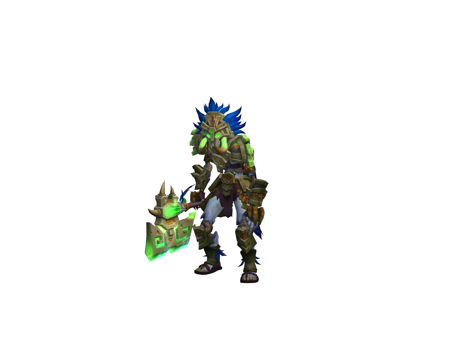 Angghrath 3D character render