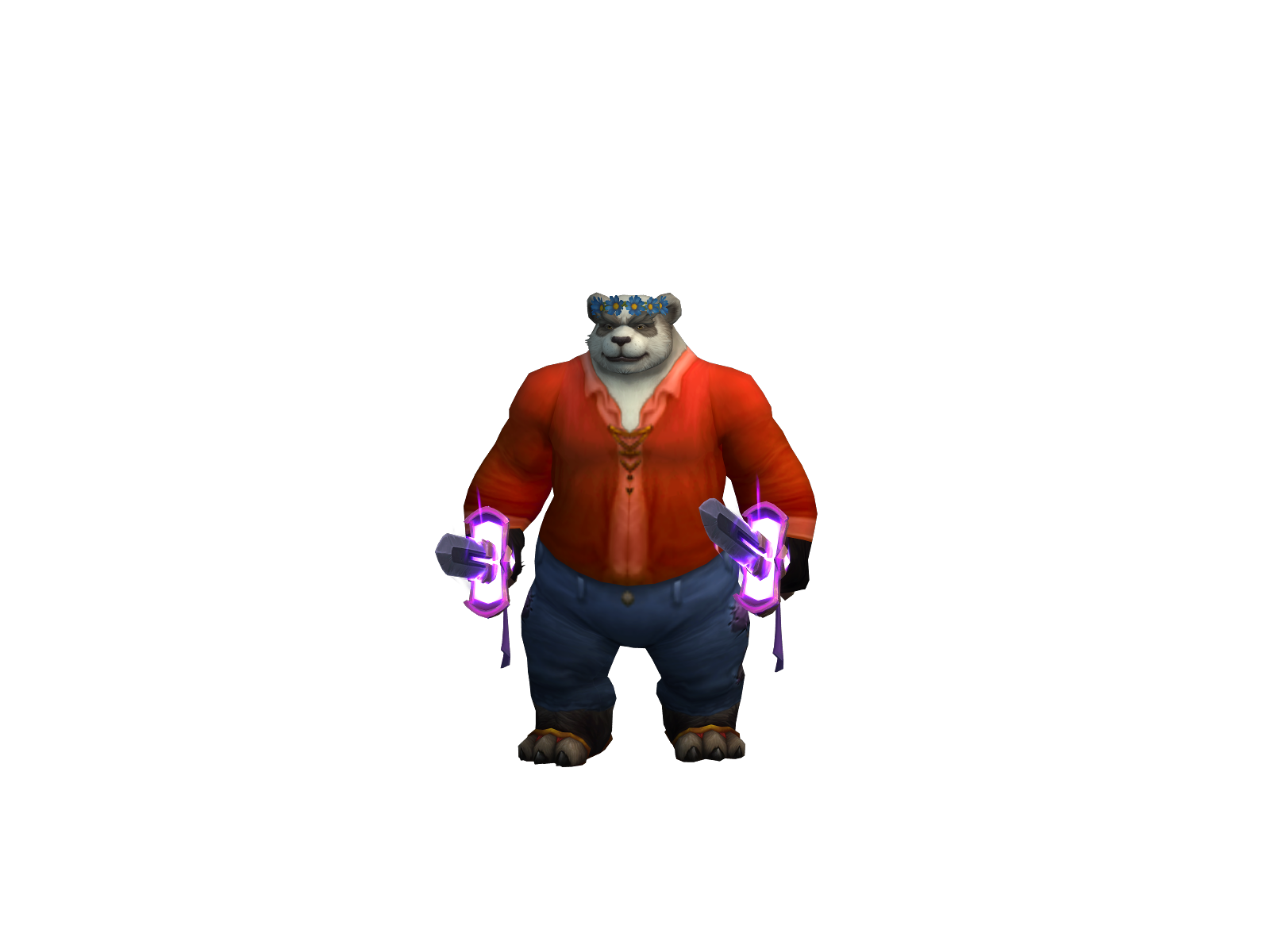 Hypea 3D character render