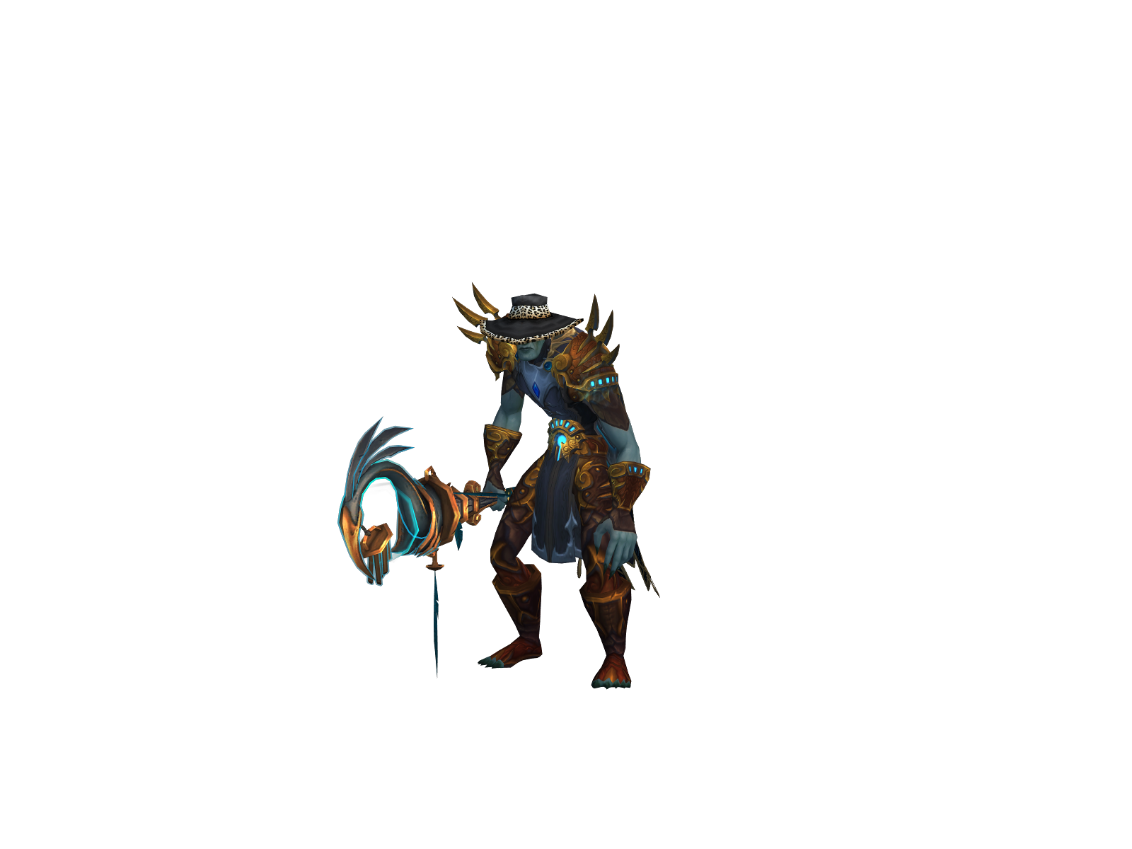 Zero 3D character render