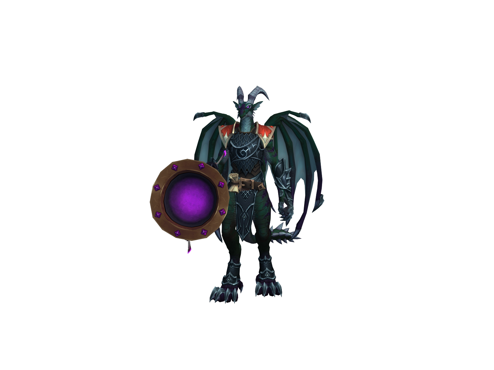 Gruadbrecc 3D character render