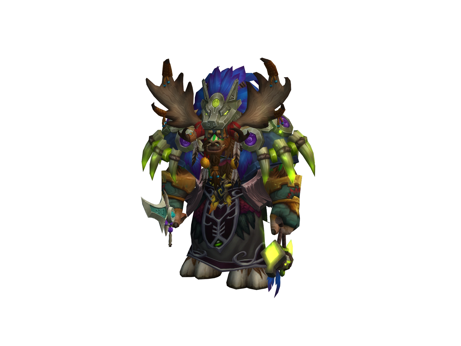 Jáceh 3D character render