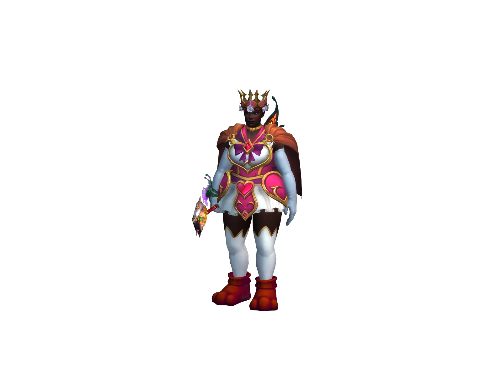 Hâlfsendërx 3D character render