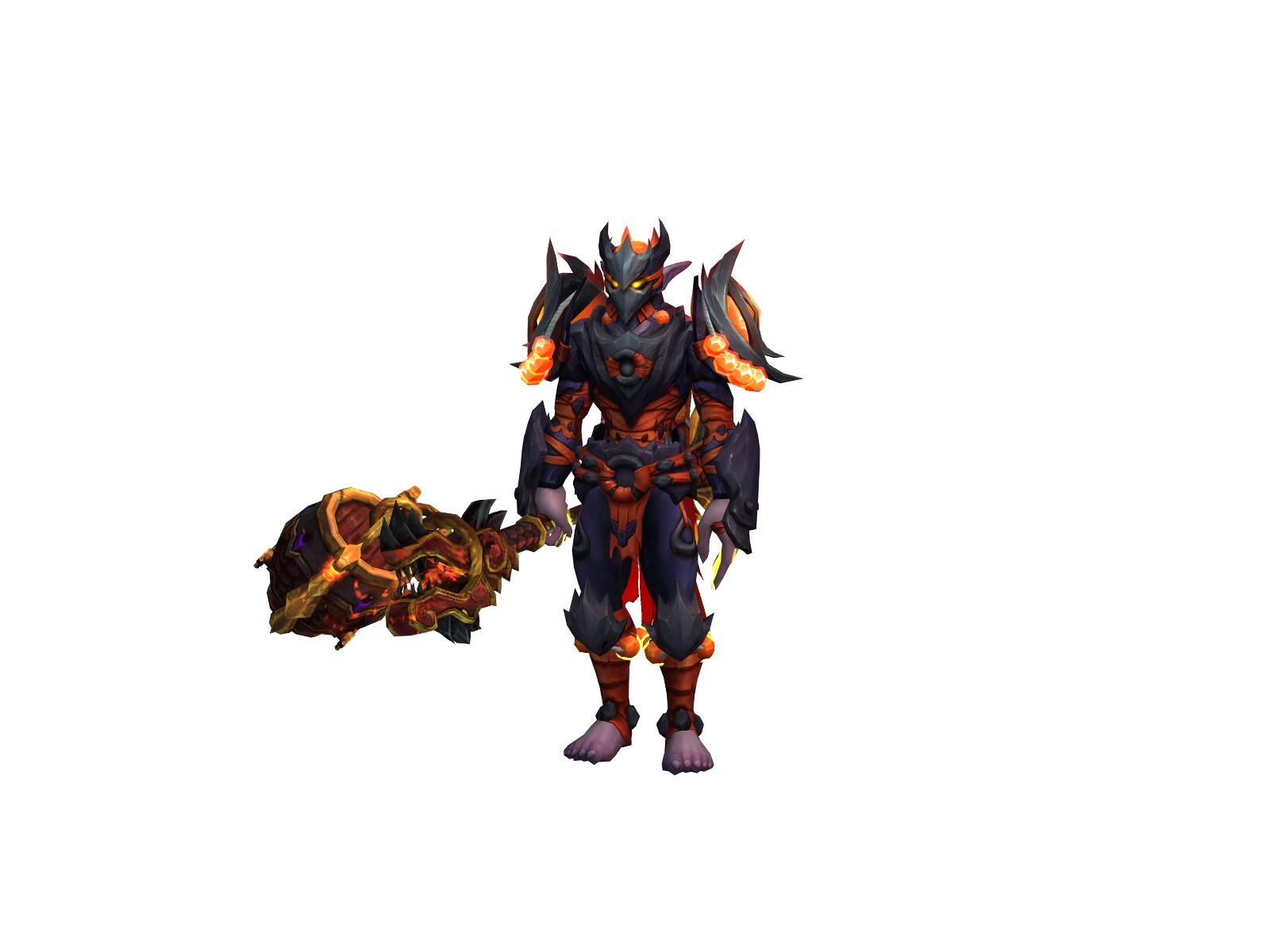 Coronafist 3D character render