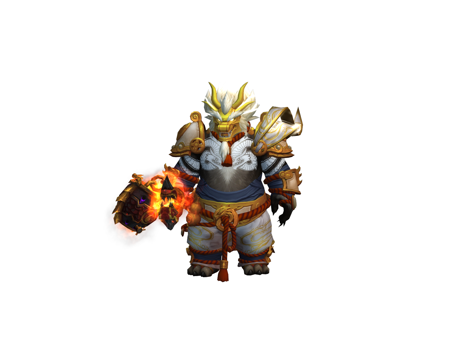 Dógtar 3D character render