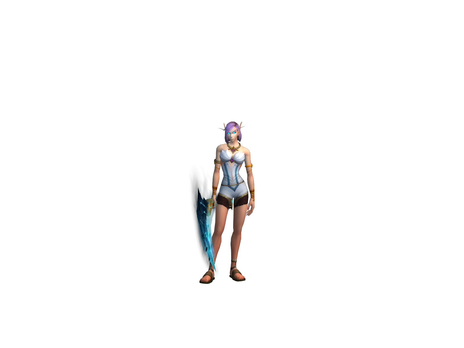 Amberm 3D character render
