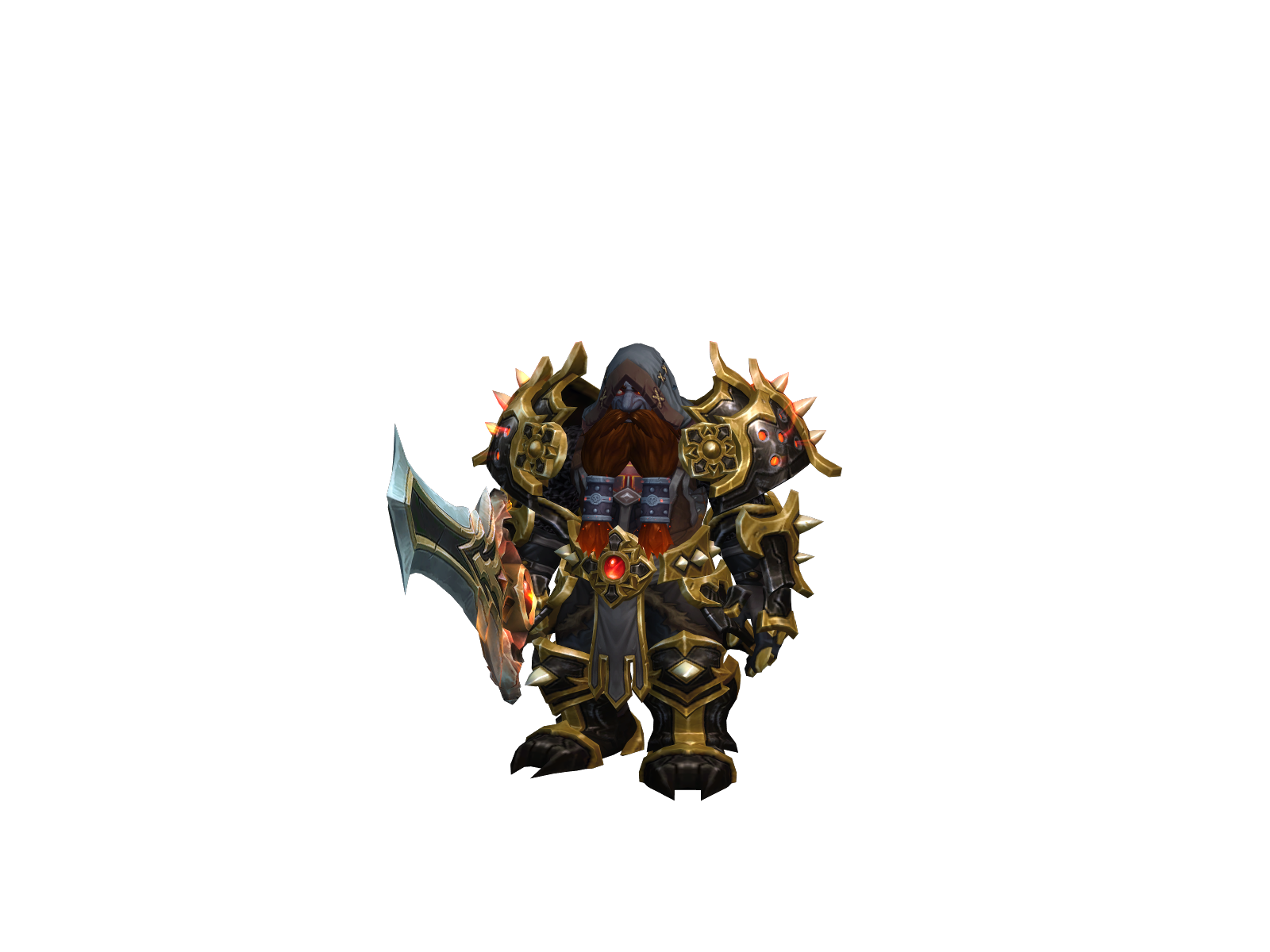 Thagrym 3D character render