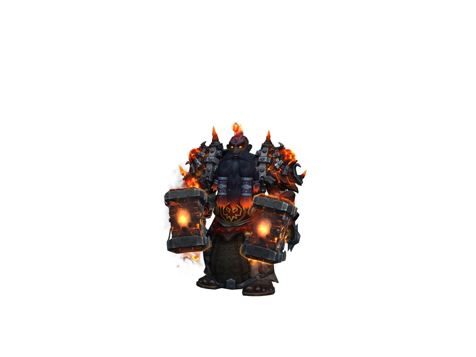 Adragh 3D character render