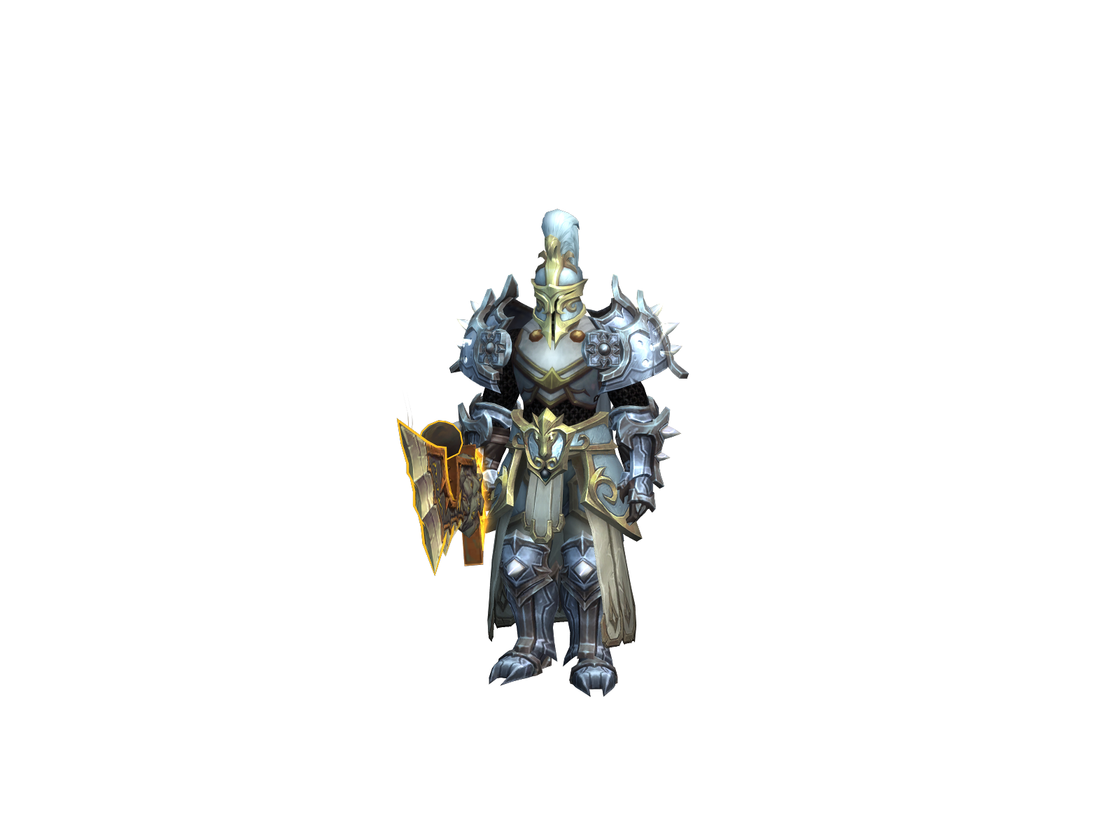 Providense 3D character render