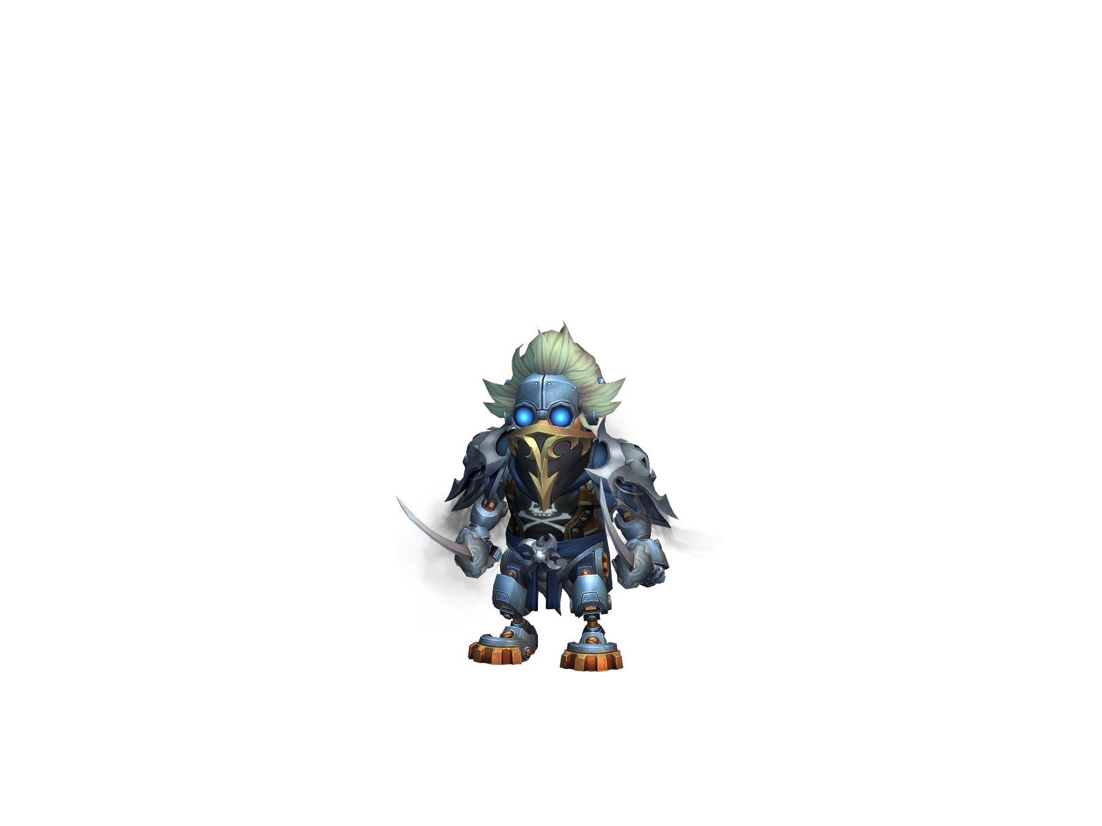 Iceñine 3D character render