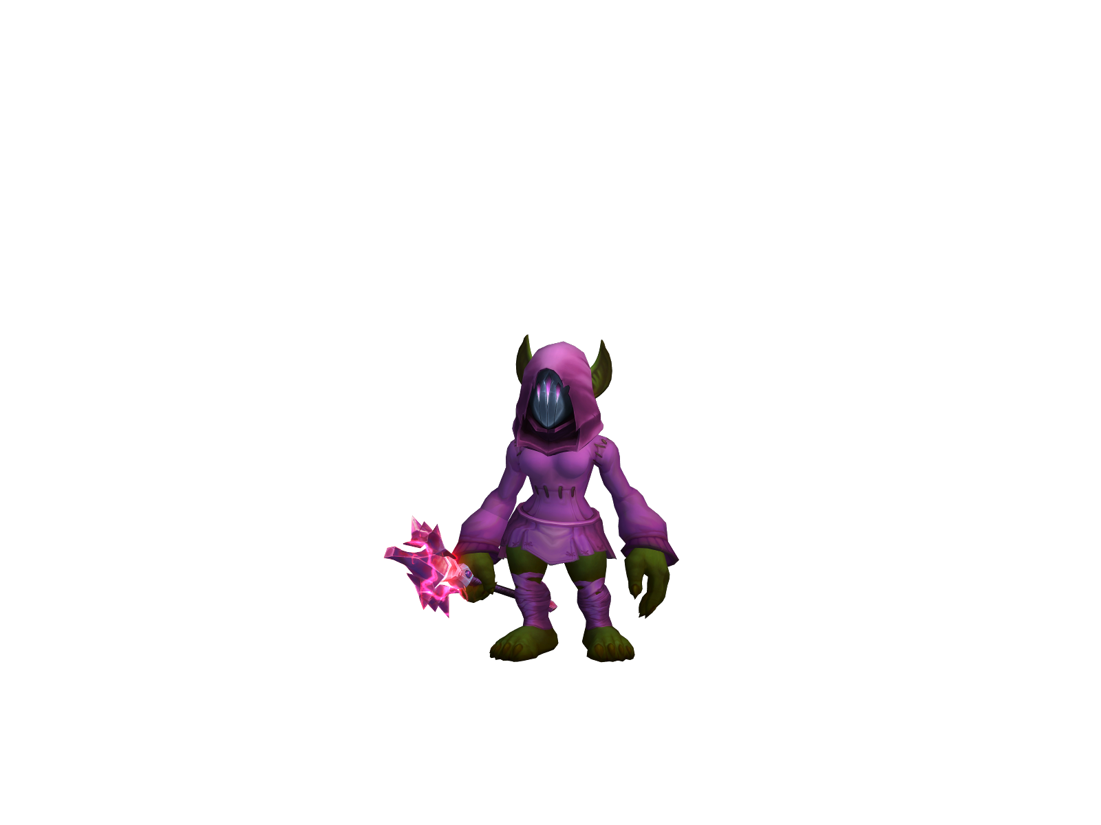 Vohnika 3D character render
