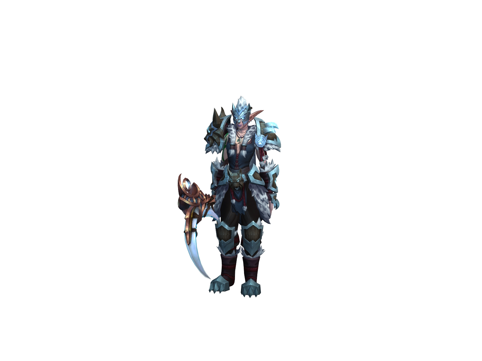 Rör 3D character render
