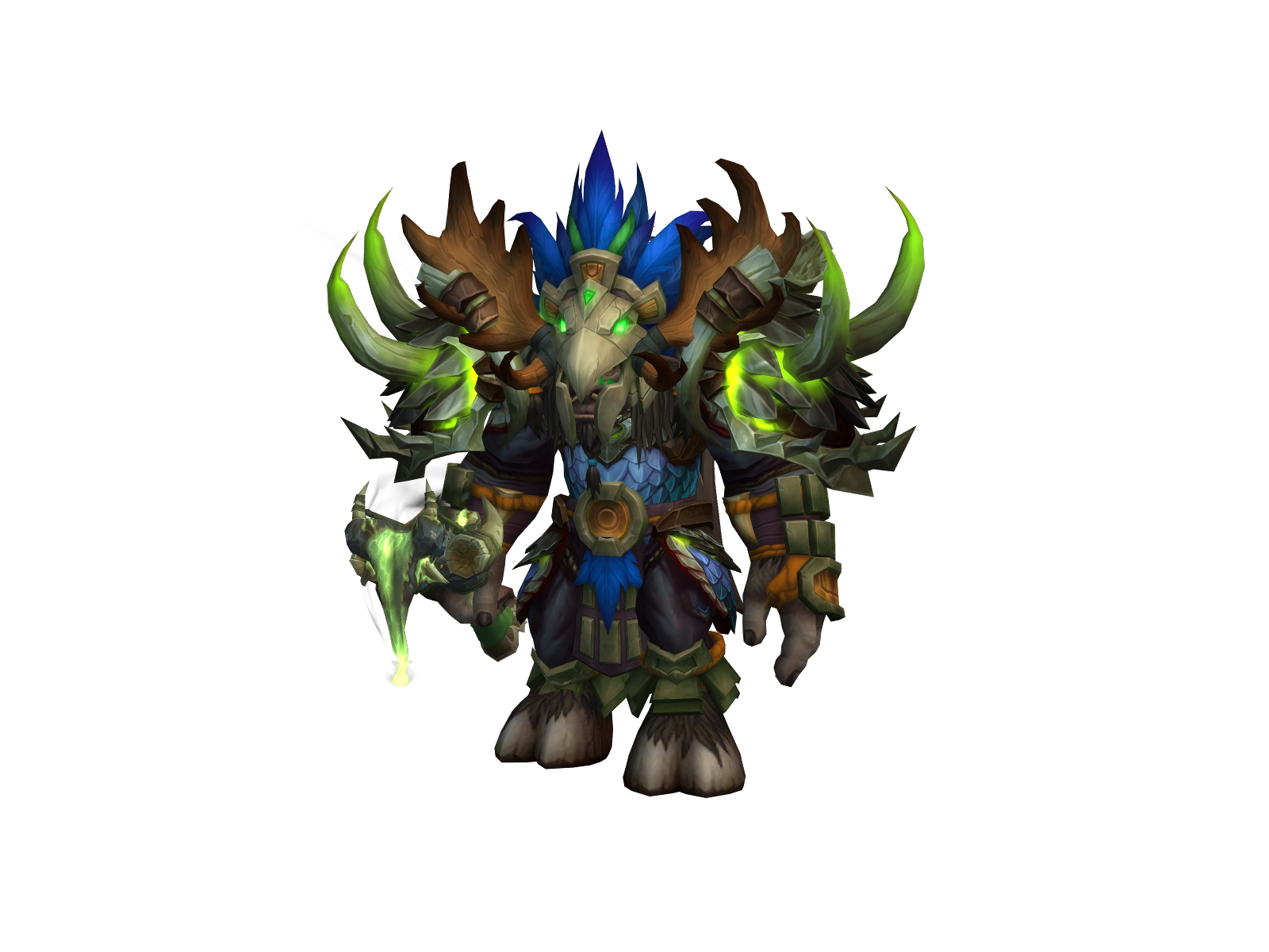 Raverati 3D character render
