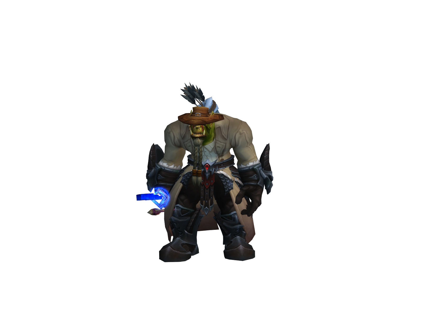 Trapordíe 3D character render
