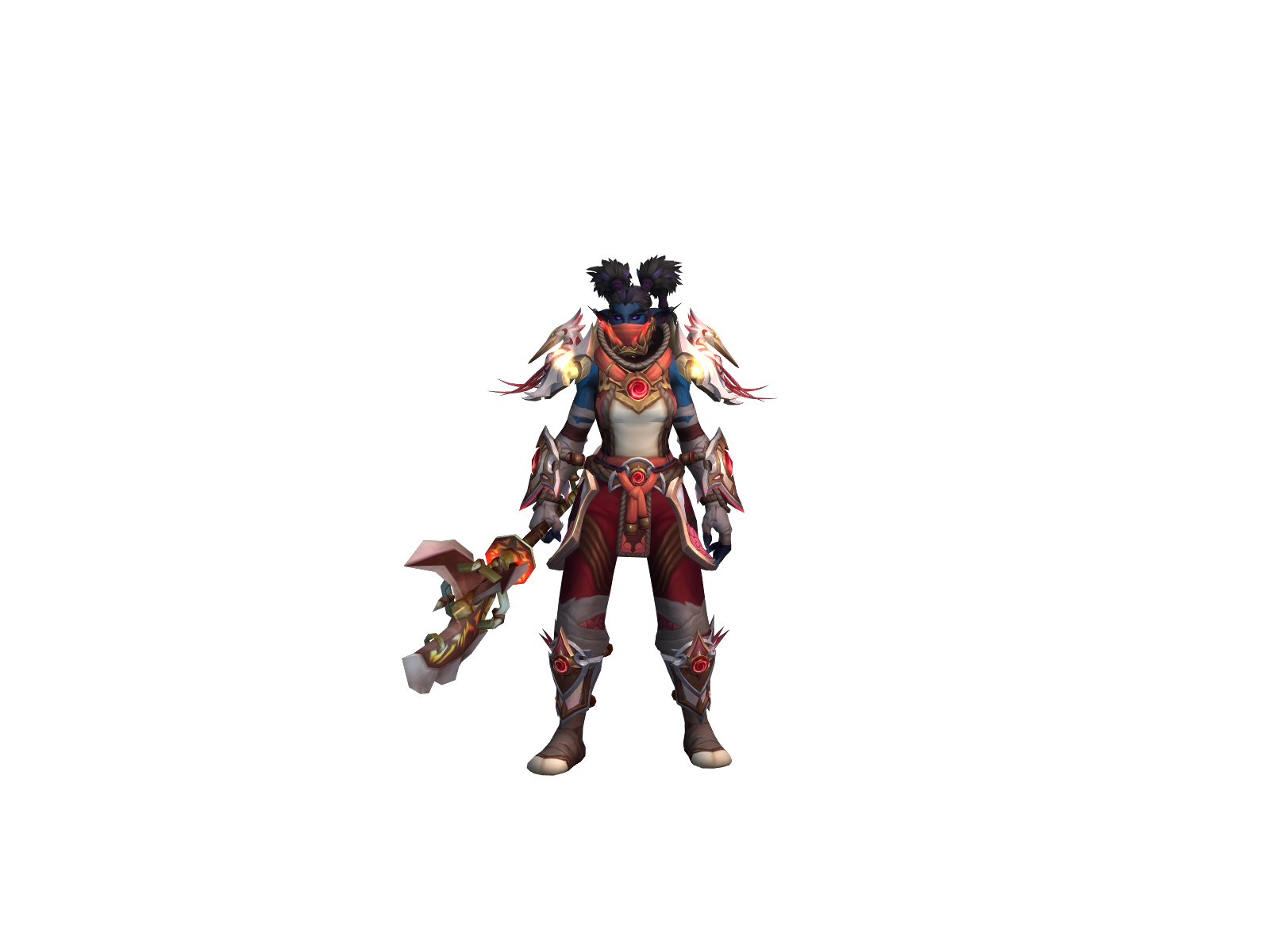 Multiage 3D character render