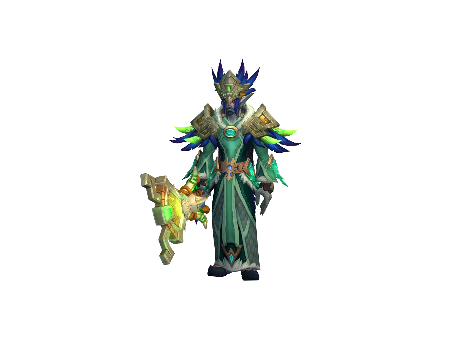 Cyråx 3D character render