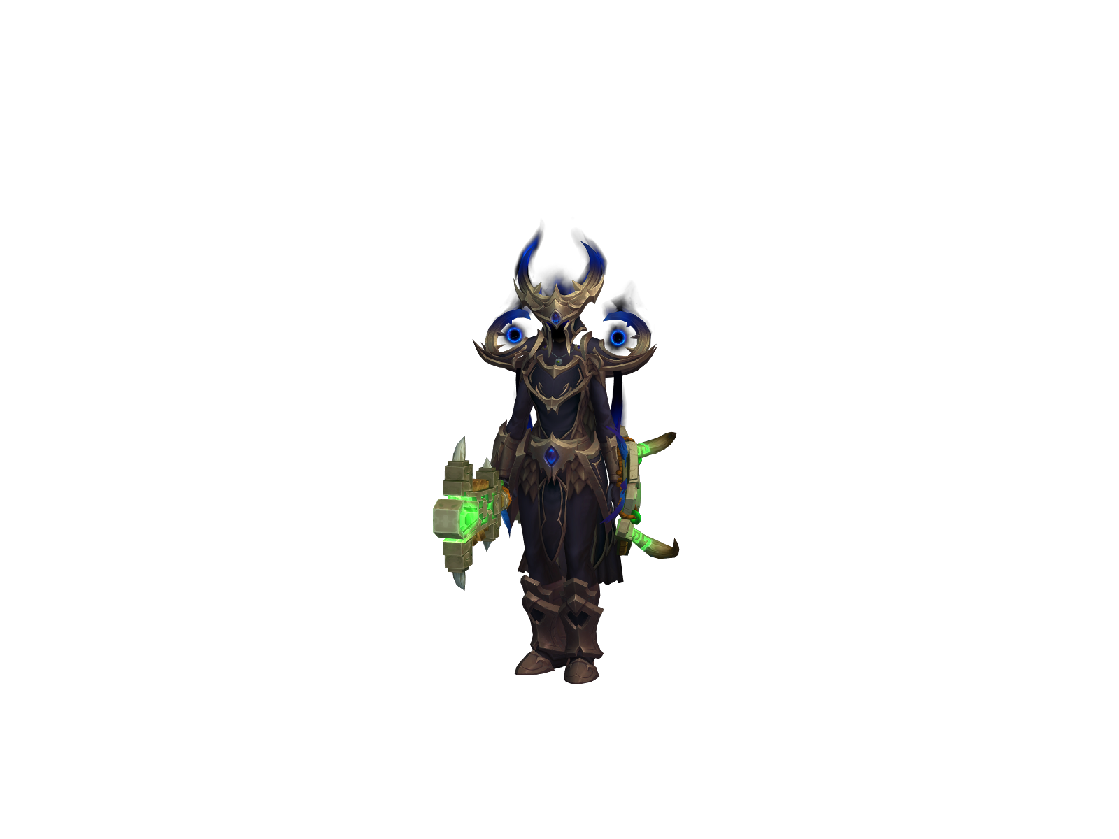 Huccipoppin 3D character render