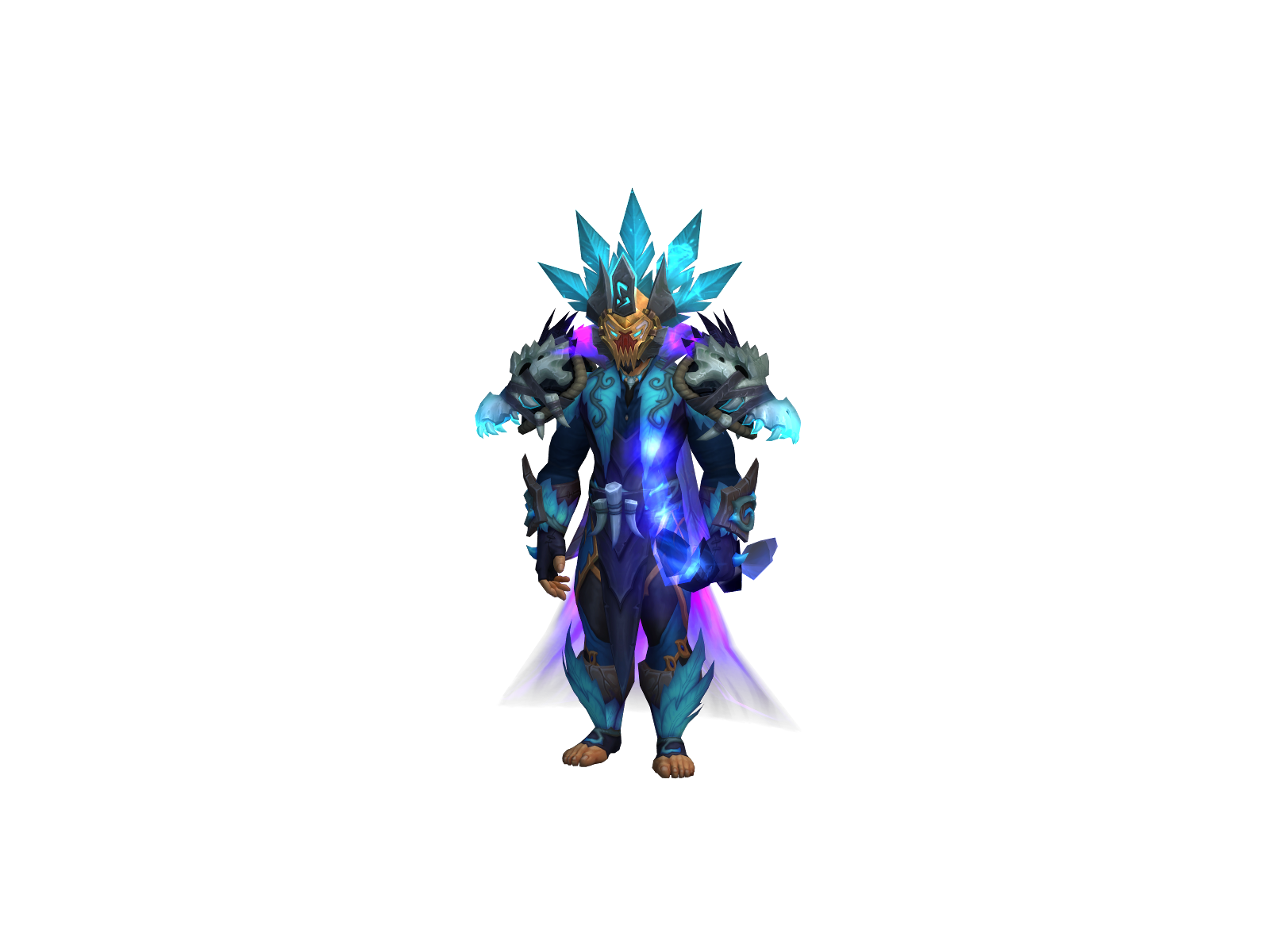 Muchkite 3D character render