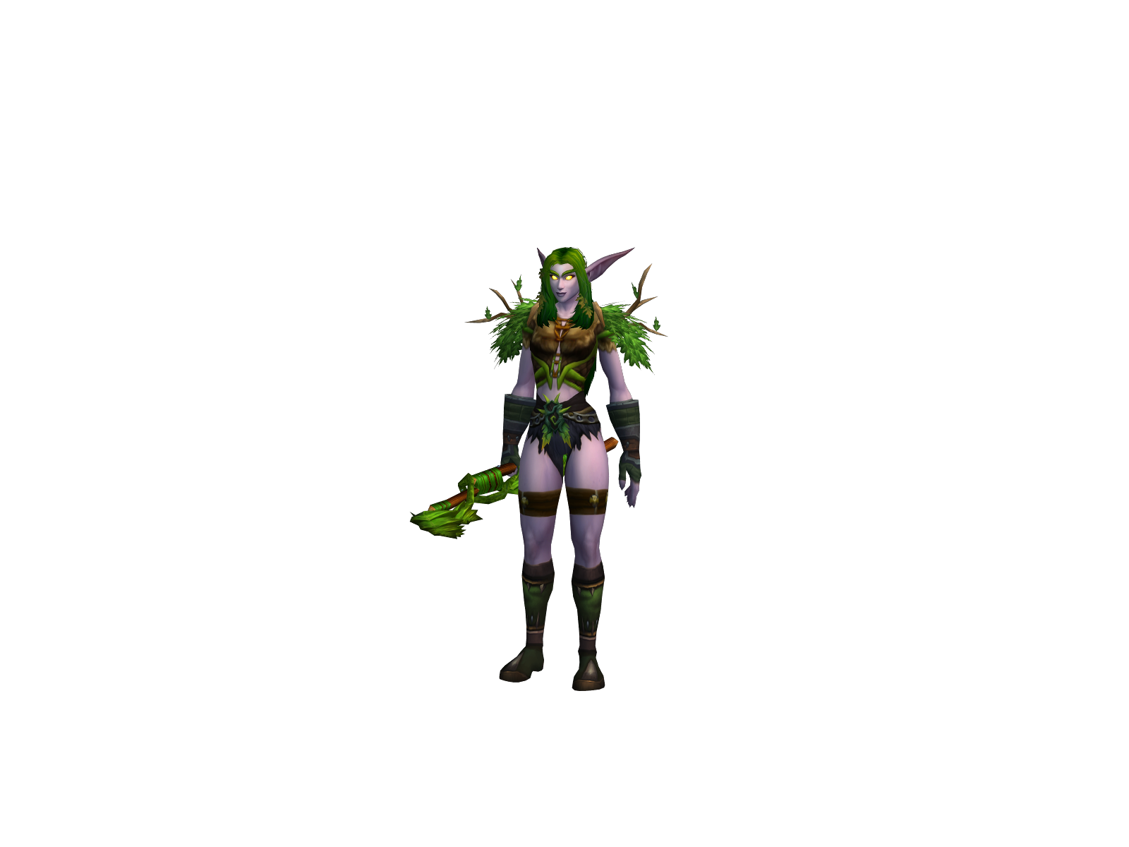 Elidog 3D character render