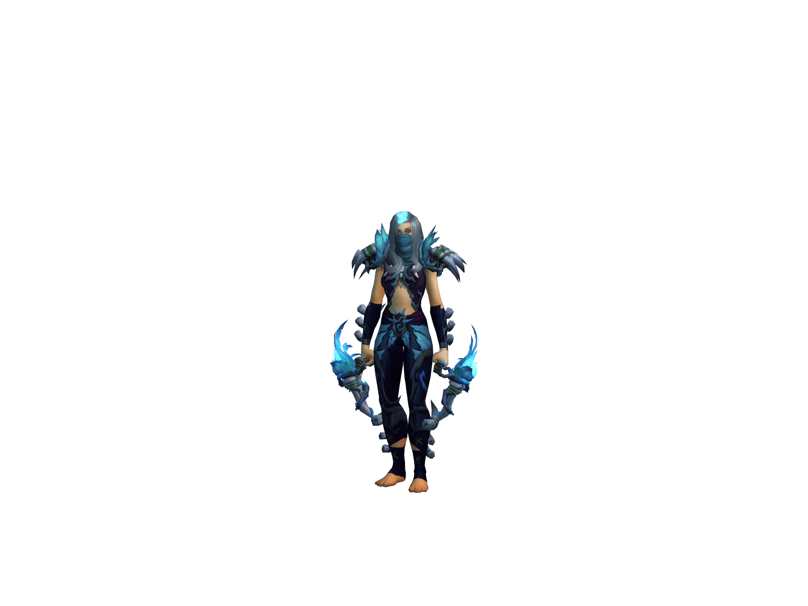 Aomie 3D character render