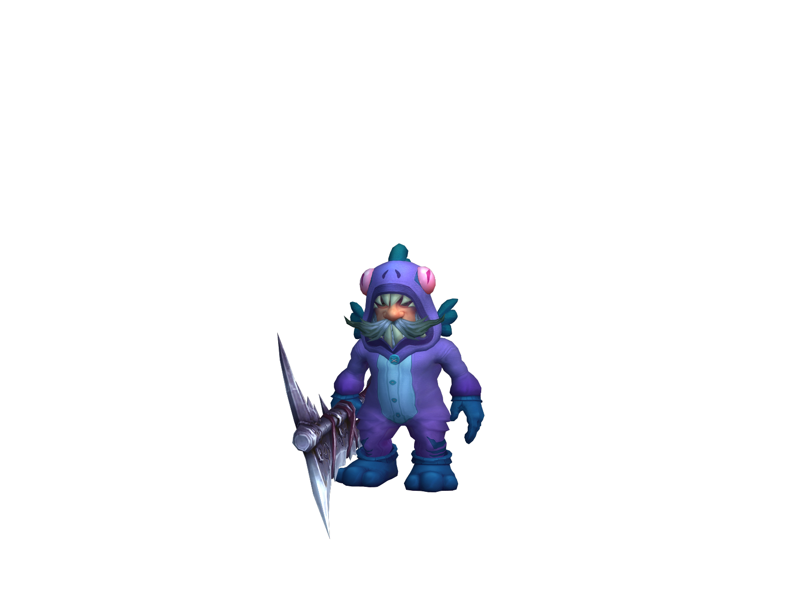 Toôslick 3D character render